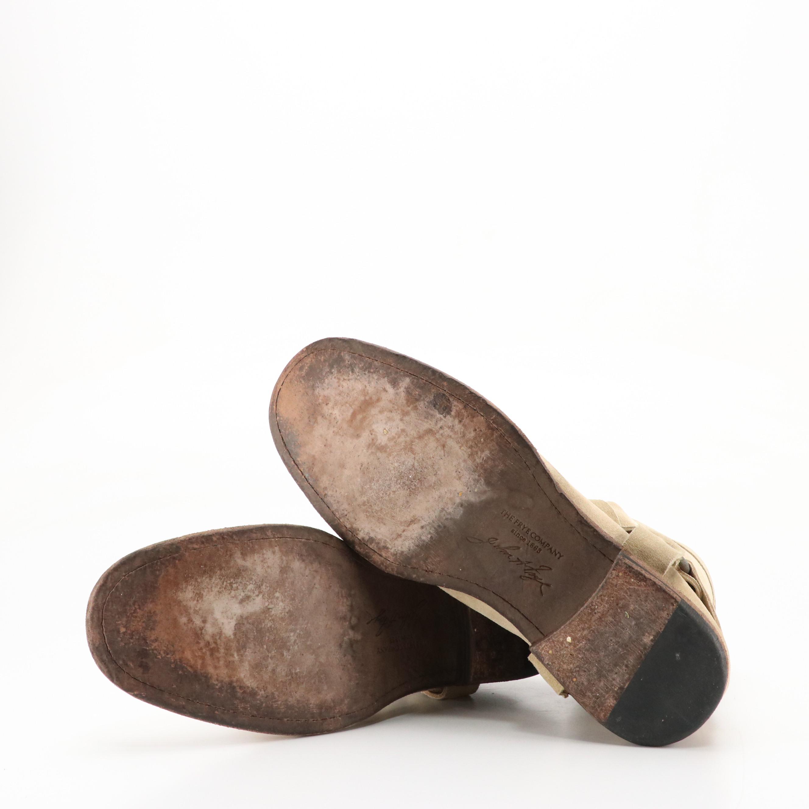 Men's Frye Suede Boots, Cole Haan Wingtip Oxfords, Puma Sneakers, Other Loafers