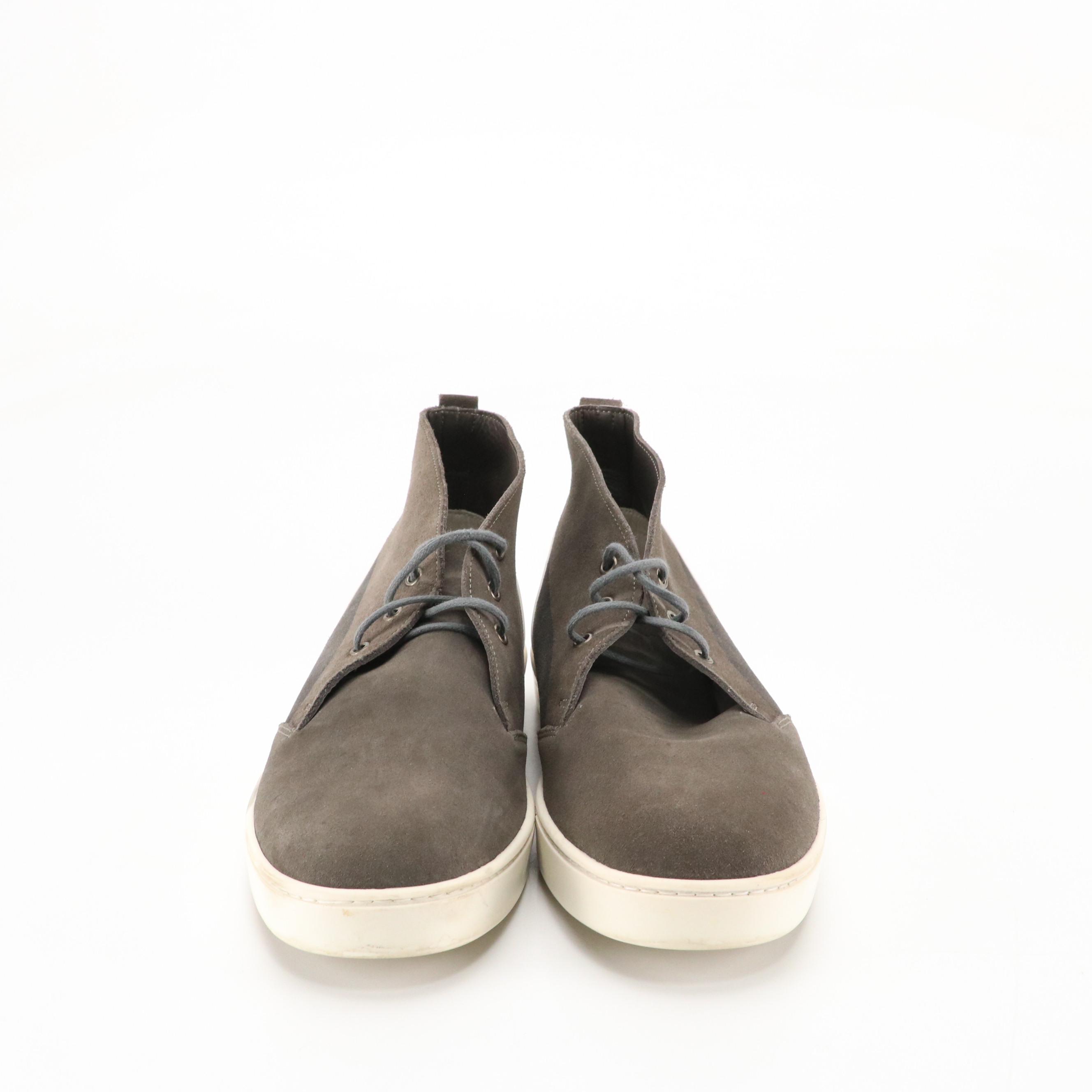 Men's Frye Suede Boots, Cole Haan Wingtip Oxfords, Puma Sneakers, Other Loafers