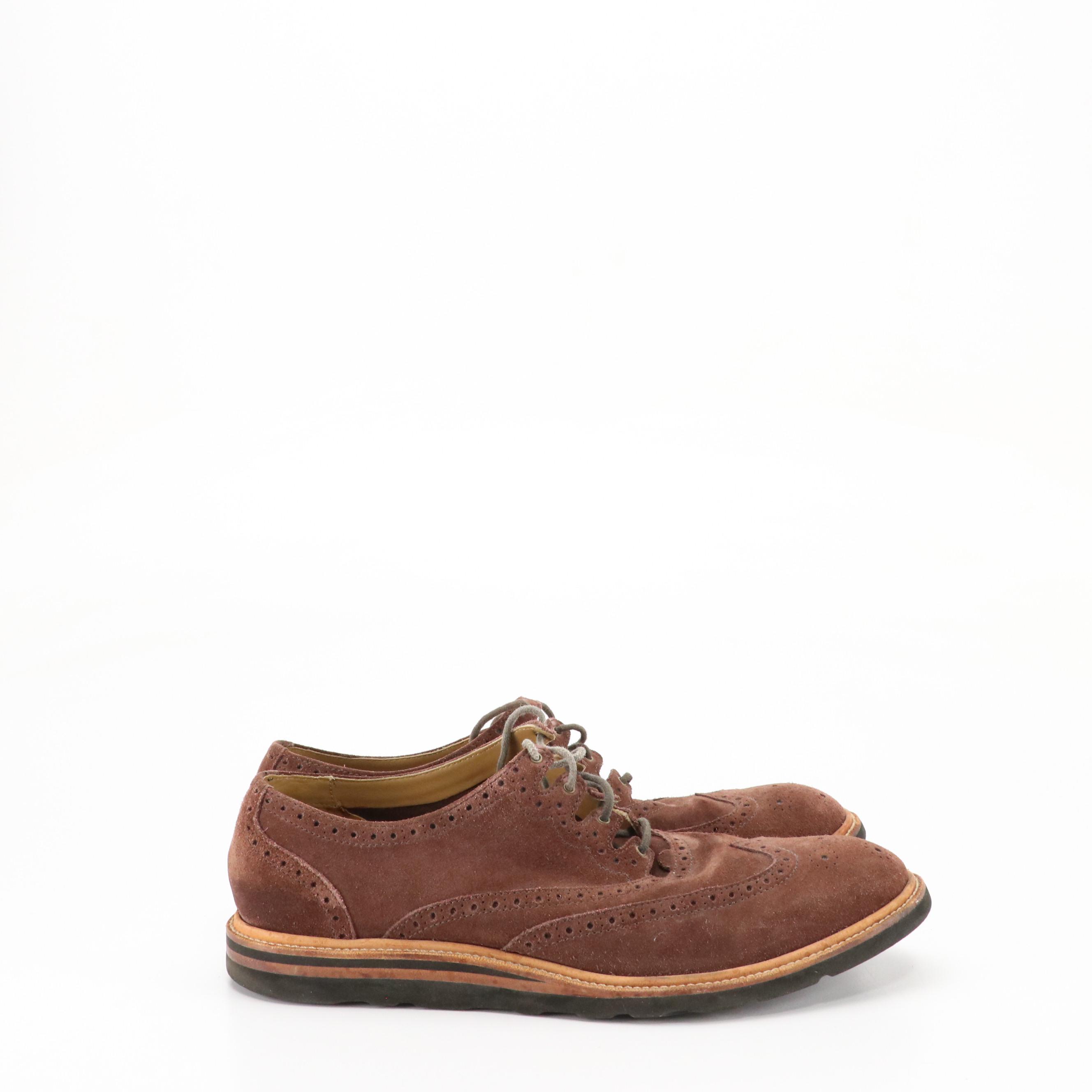 Men's Frye Suede Boots, Cole Haan Wingtip Oxfords, Puma Sneakers, Other Loafers