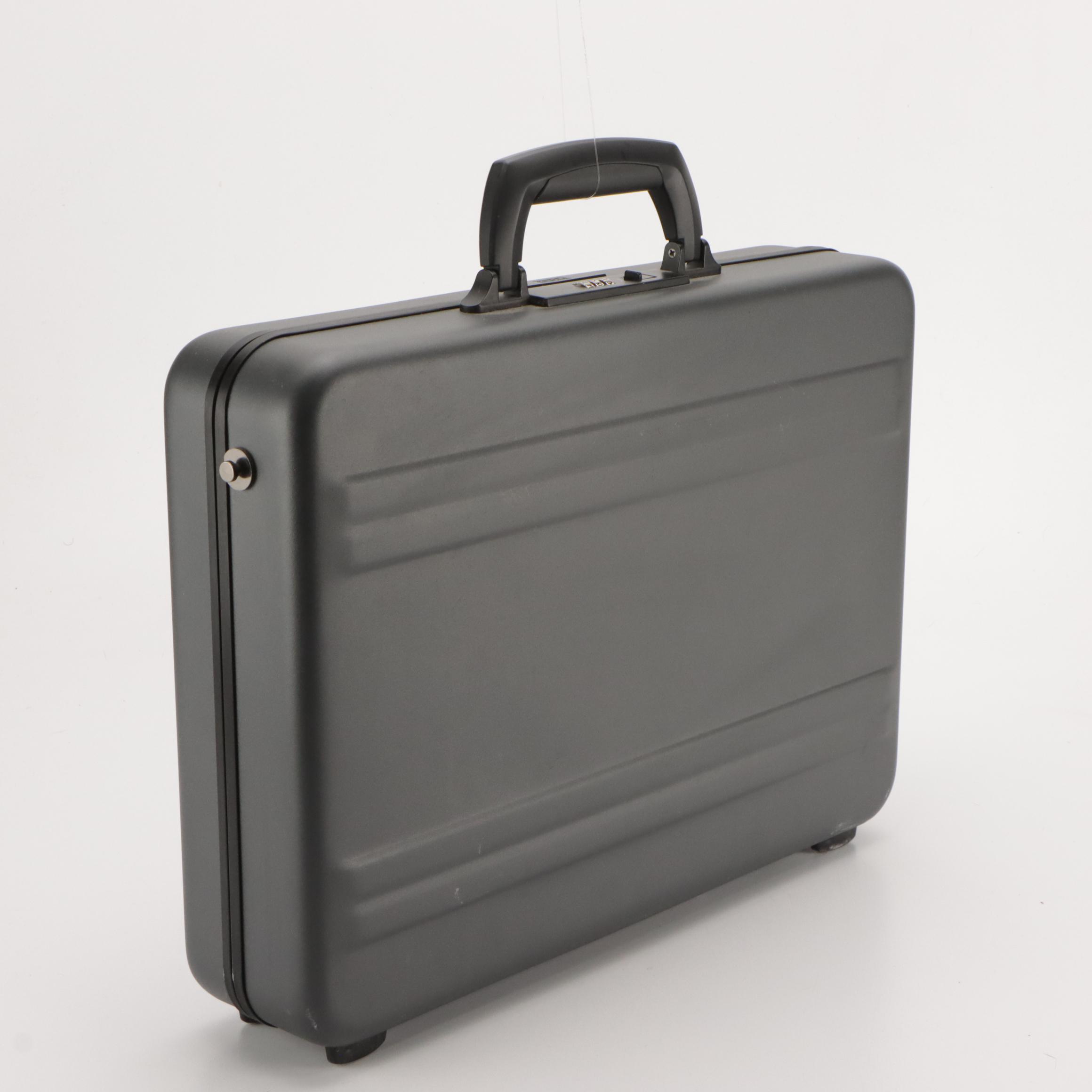 Zero Halliburton Medium Pursuit Aluminum Attaché Hard-Shell Briefcase