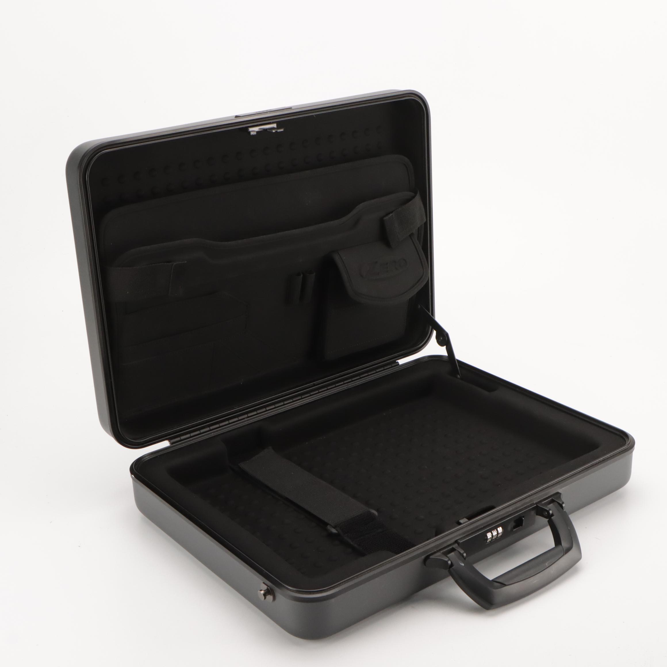 Zero Halliburton Medium Pursuit Aluminum Attaché Hard-Shell Briefcase