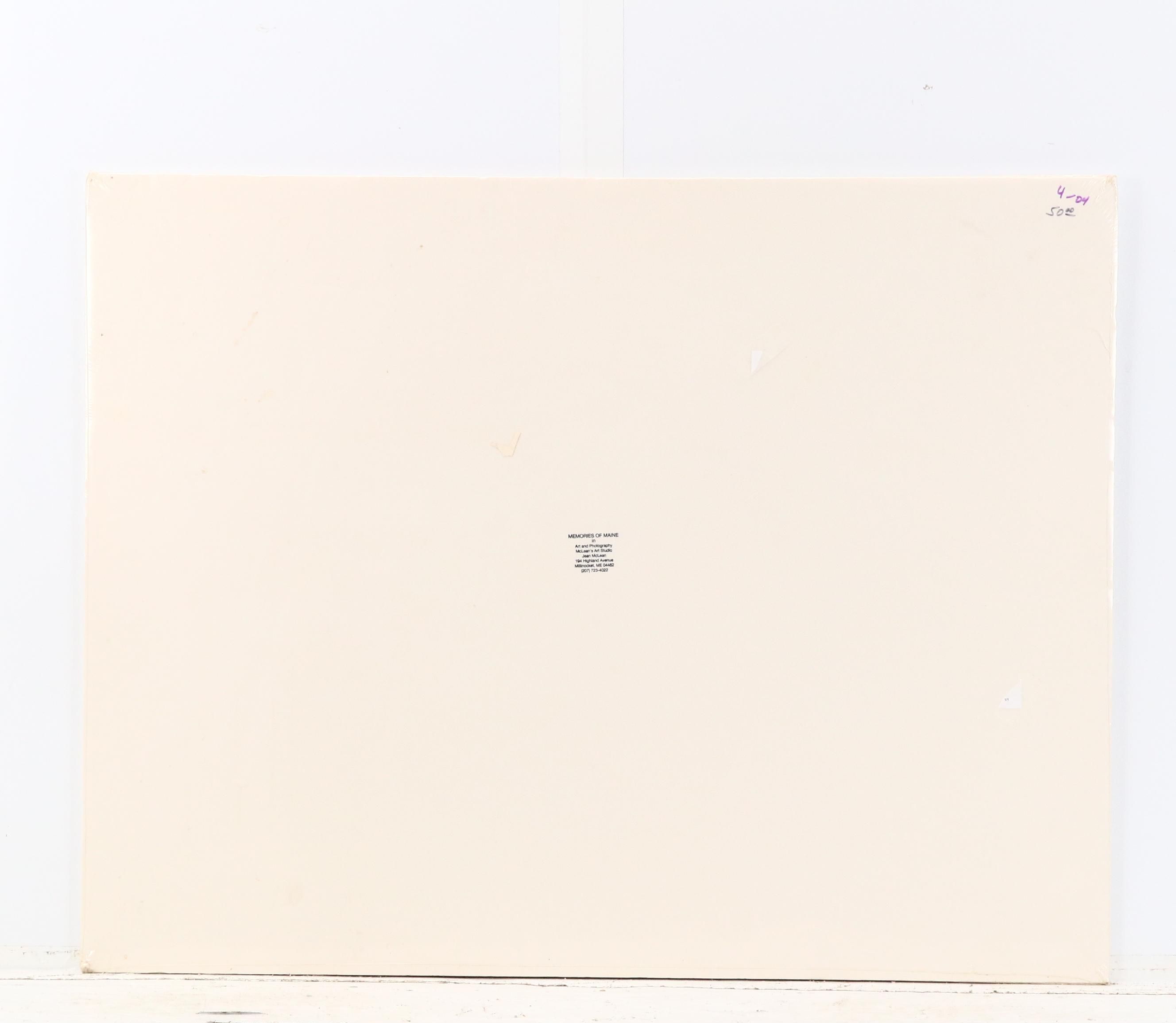 Jean McLean Offset Lithograph "Wild Lupine," Circa 1990