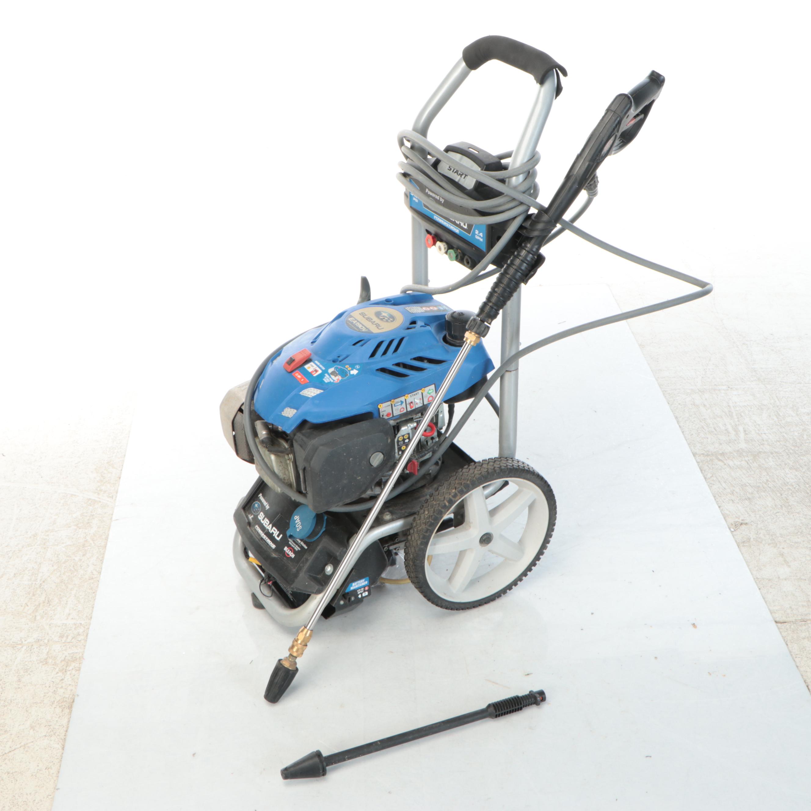 Subaru Power Stroke EA190V Gas-Powered Pressure Washer with Hose