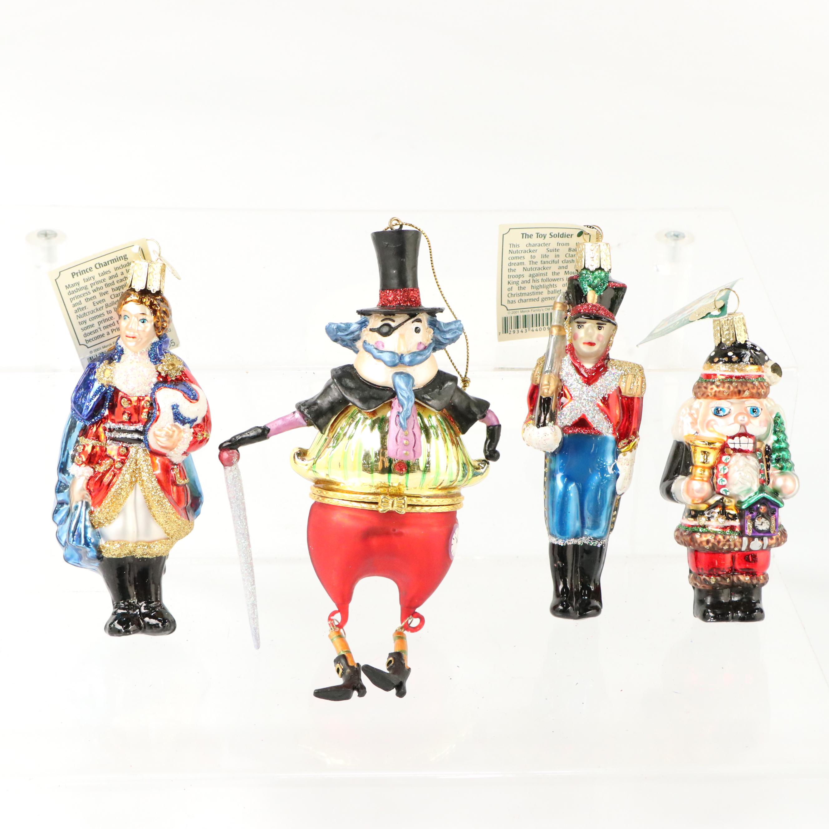 Merck Family's Old World Christmas and Other Glass Ornament