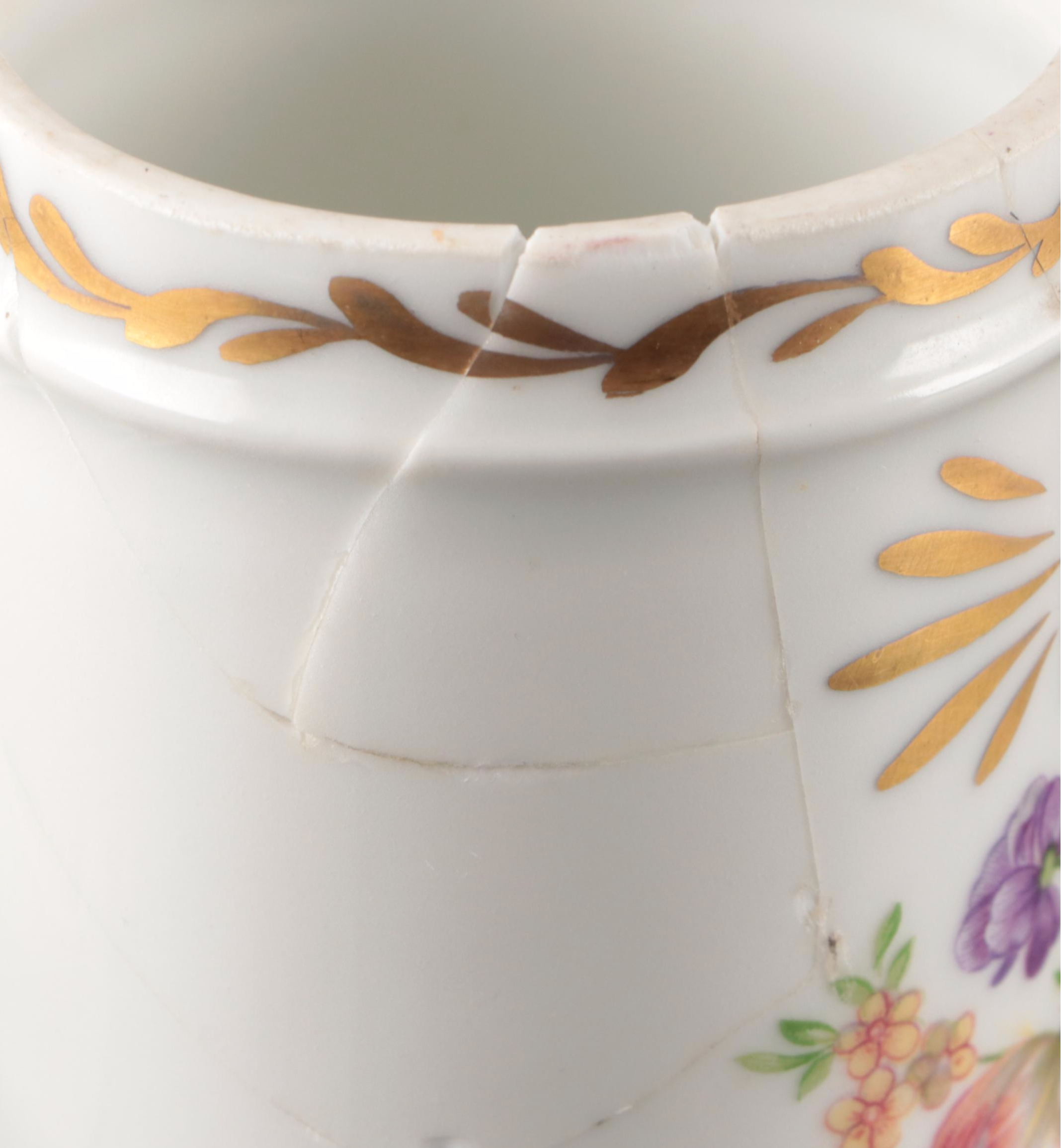 French Porcelain "Cocaine" Apothecary Jar