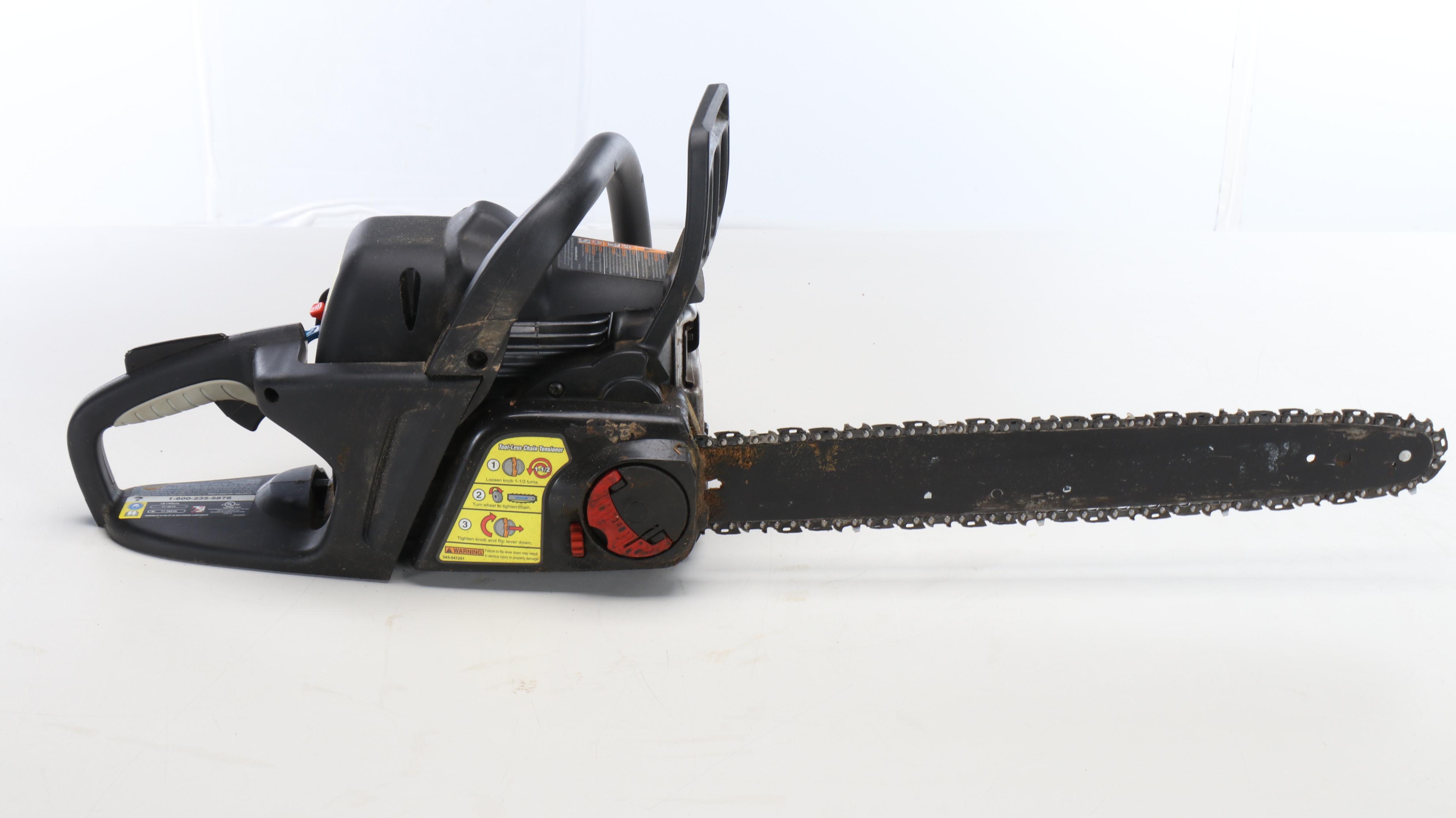 Craftsman 18" Gas-Powered Chain Saw with Case