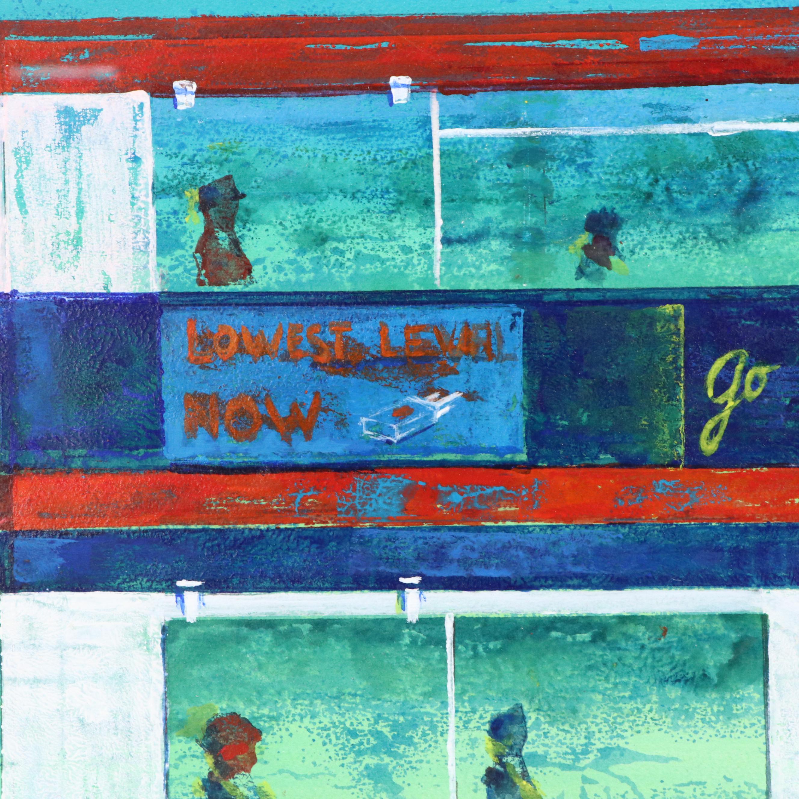 Robert Freiman Acrylic Painting "English Import, Really?"