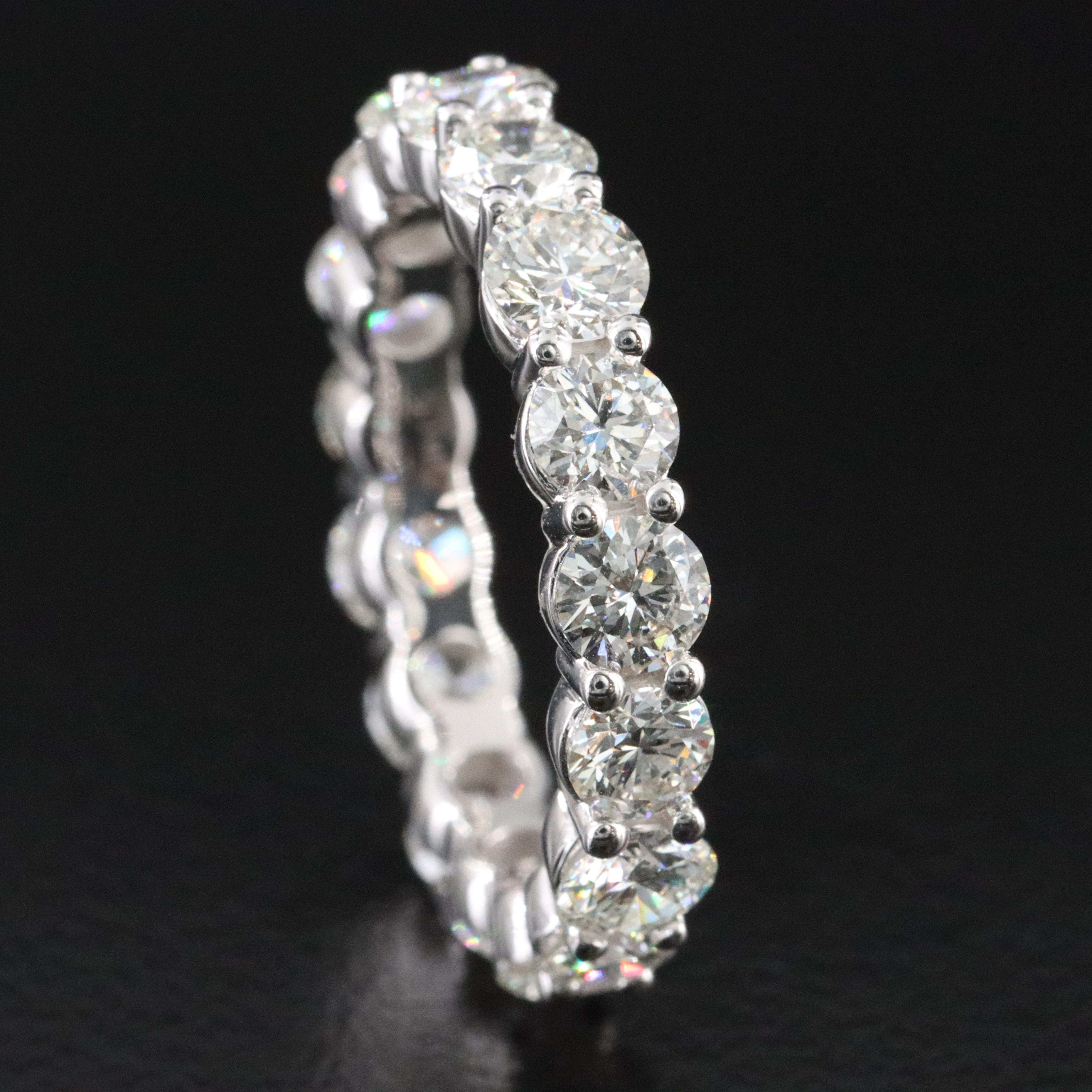 14K 4.00 CTW Lab Grown Diamond Eternity Band