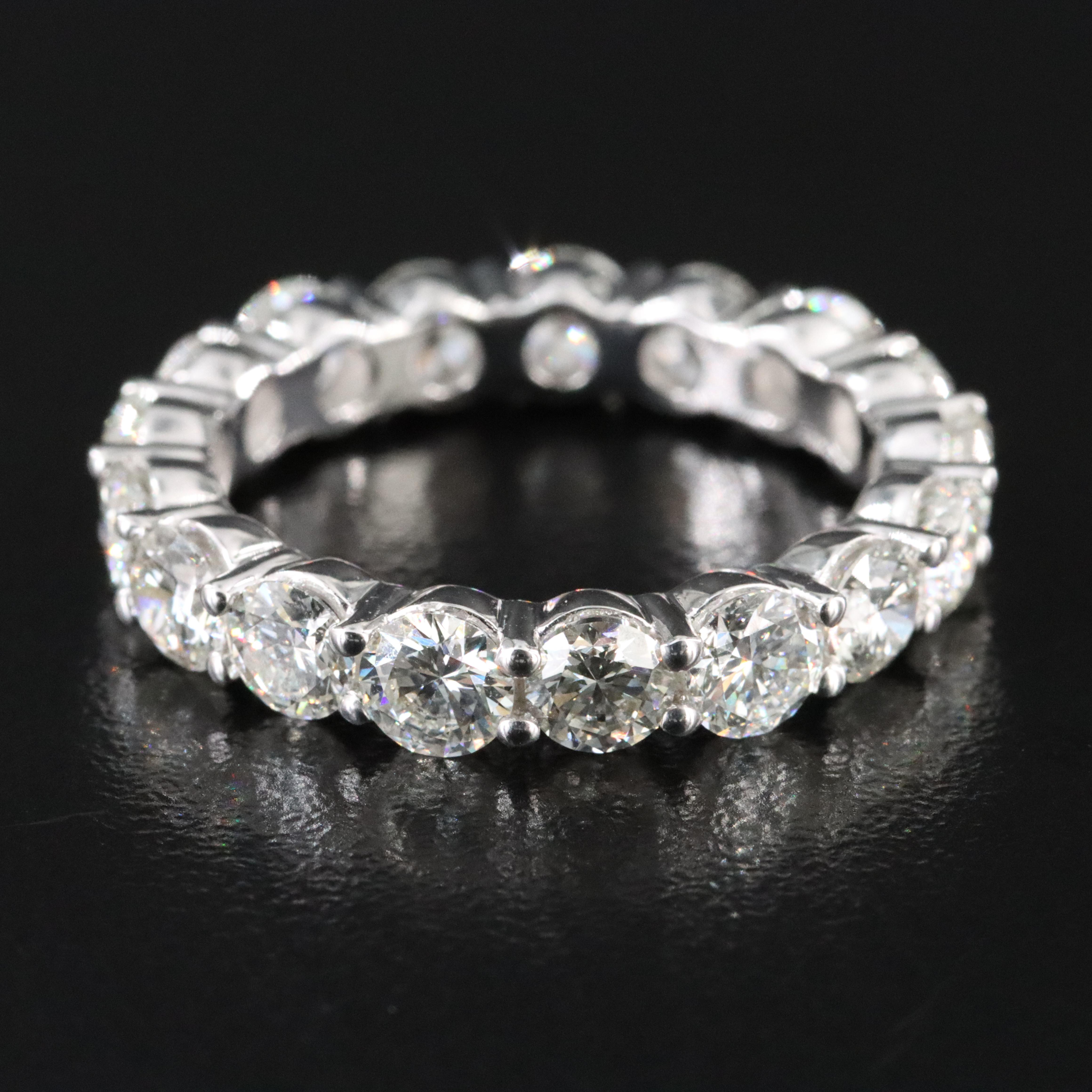 14K 4.00 CTW Lab Grown Diamond Eternity Band