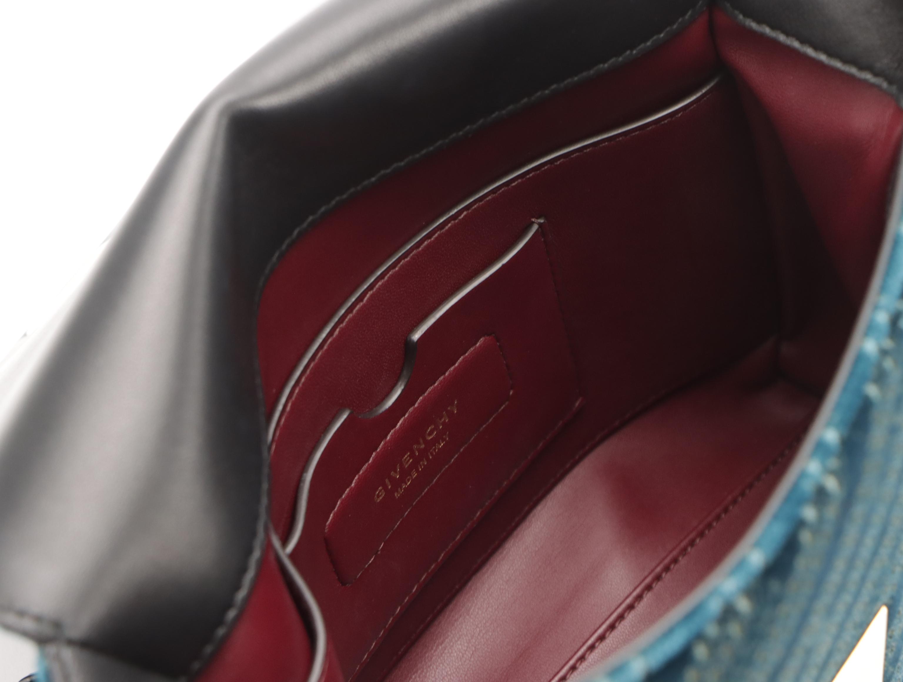 Givenchy Eden Medium Shoulder/Belt Bag in Logo Lasered Velvet