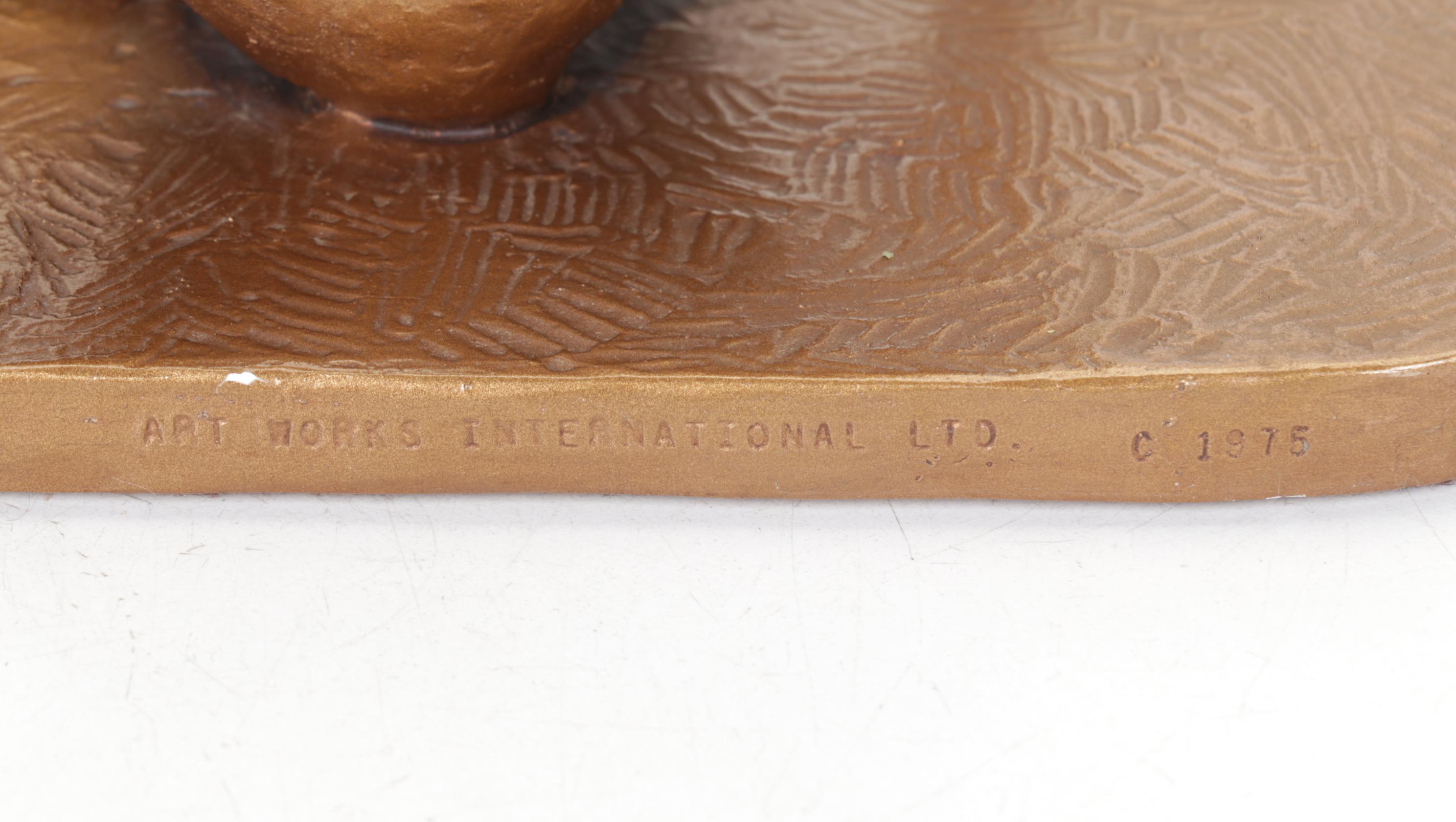 Police Officer & Nude Male Sculptures