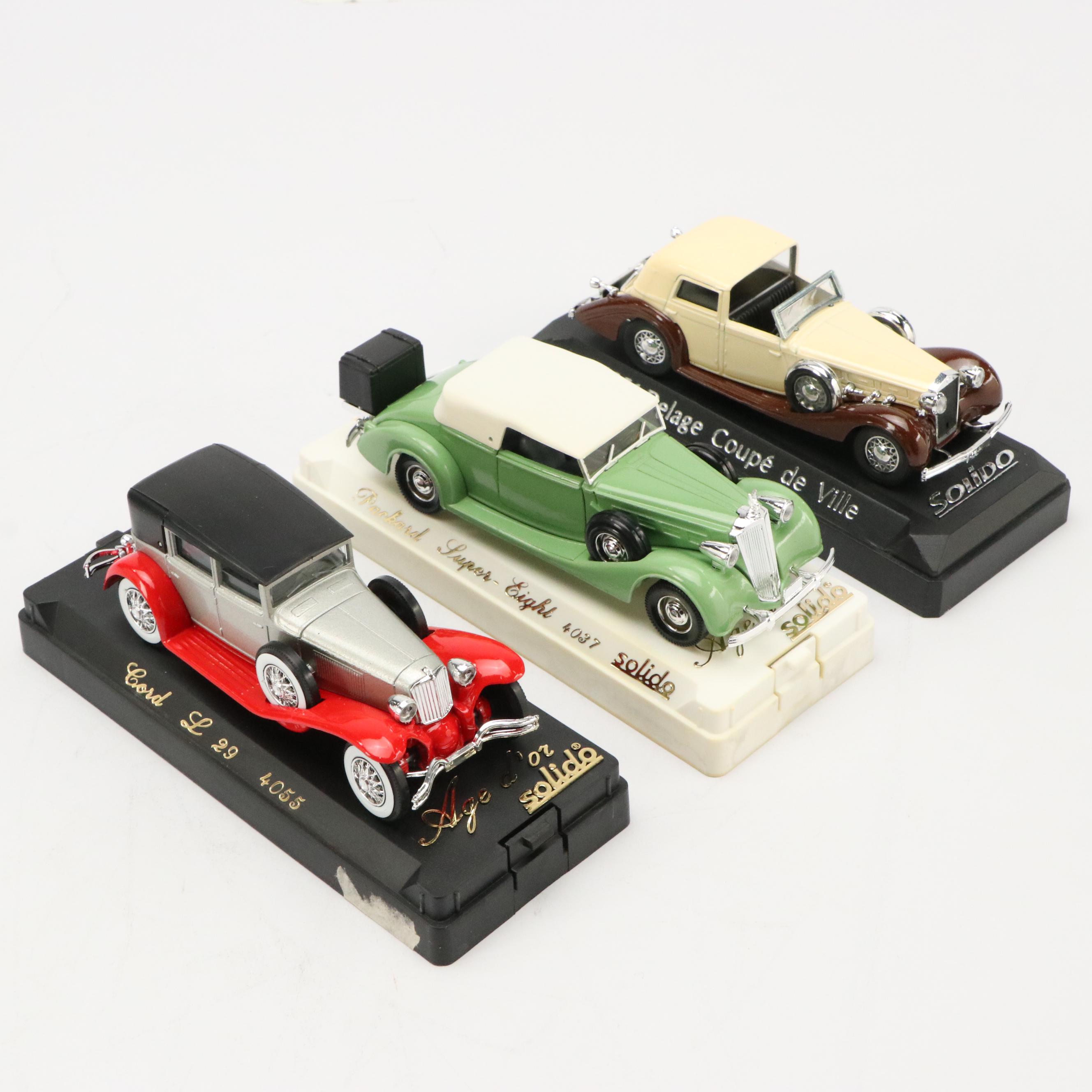 Solido and Ertl Diecast Car Collection
