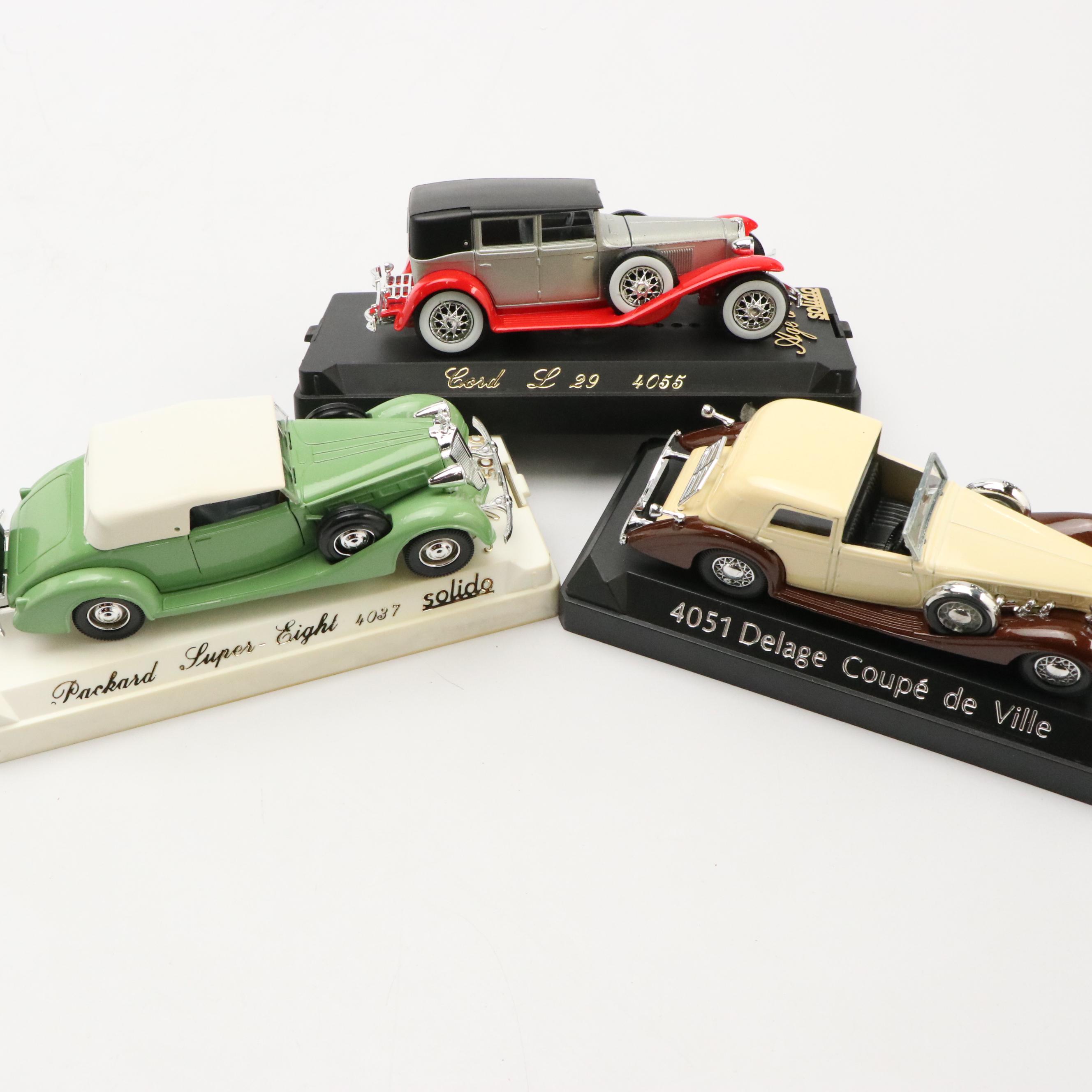 Solido and Ertl Diecast Car Collection