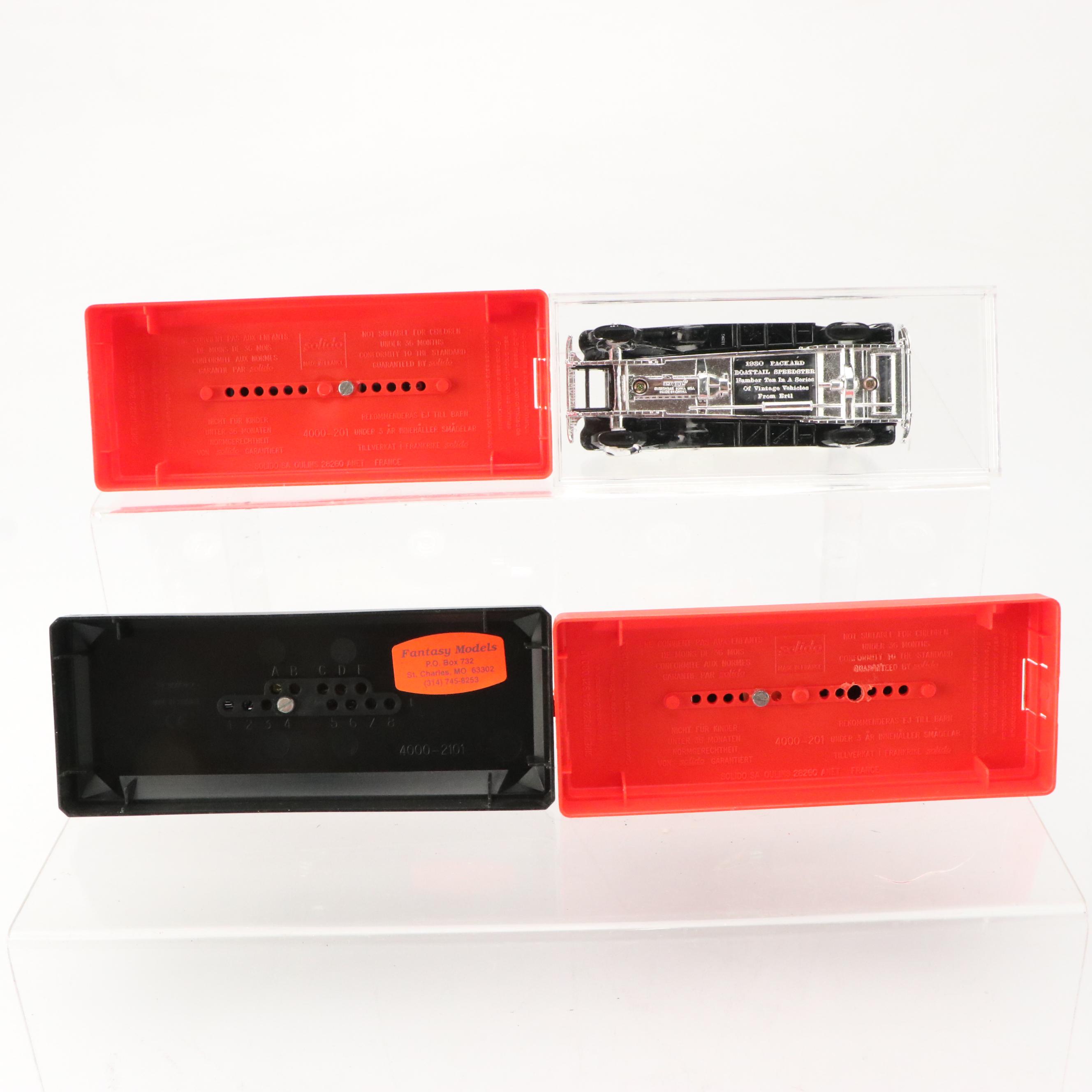 Solido and Ertl Diecast Car Collection