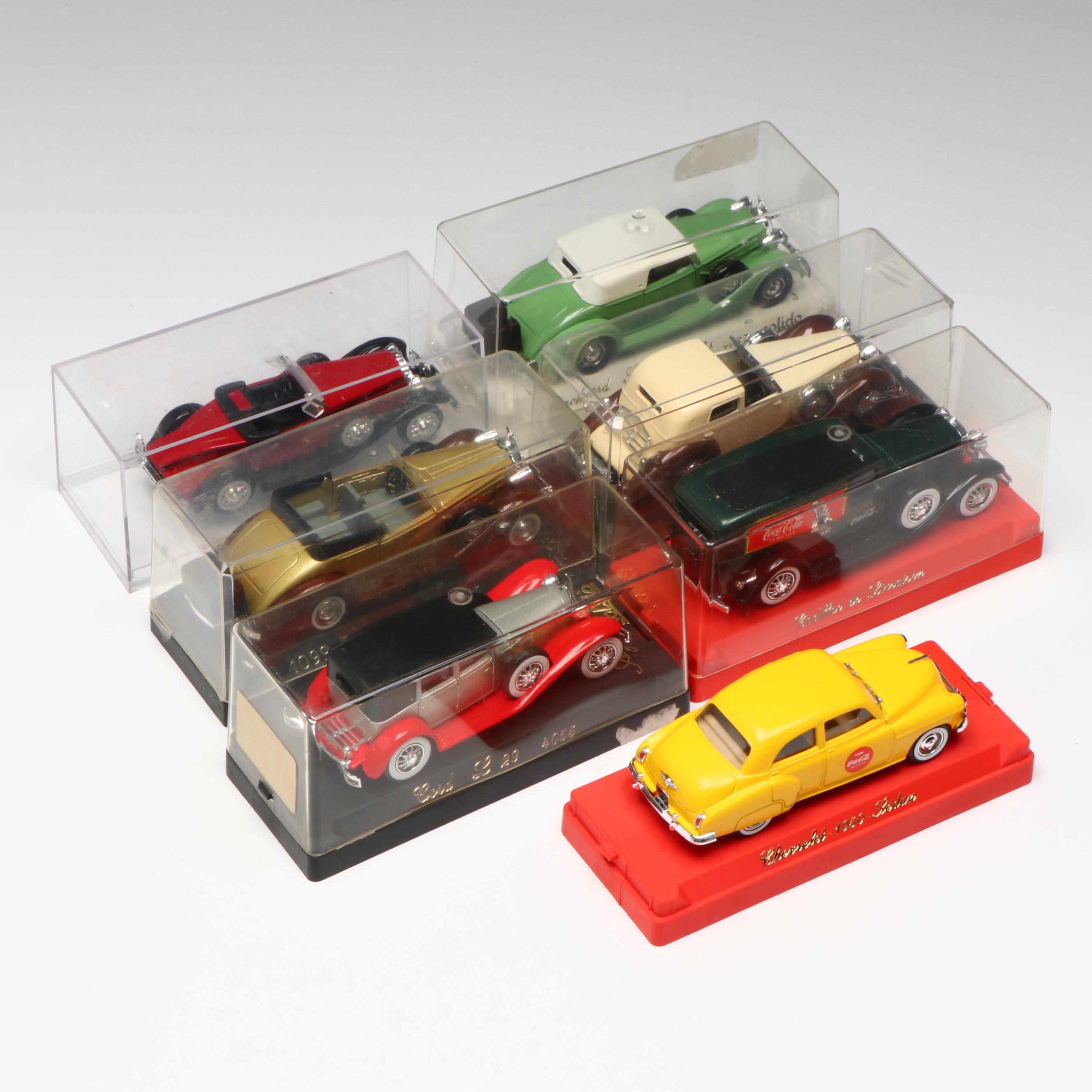 Solido and Ertl Diecast Car Collection