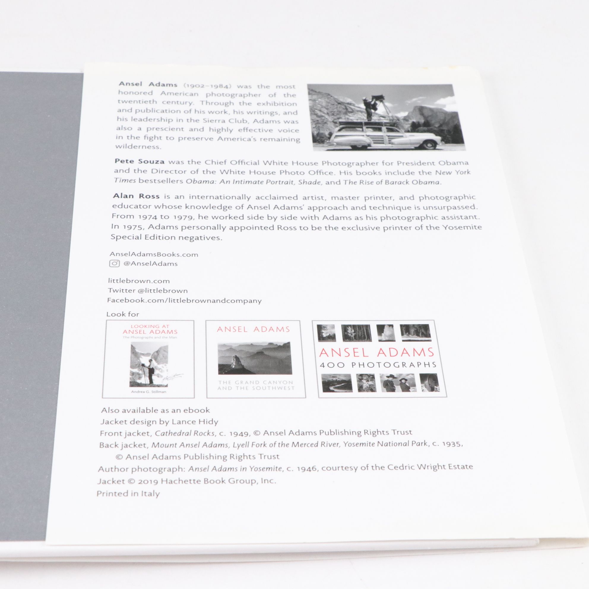 "Ansel Adams' Yosemite: The Special Edition Prints", 2019