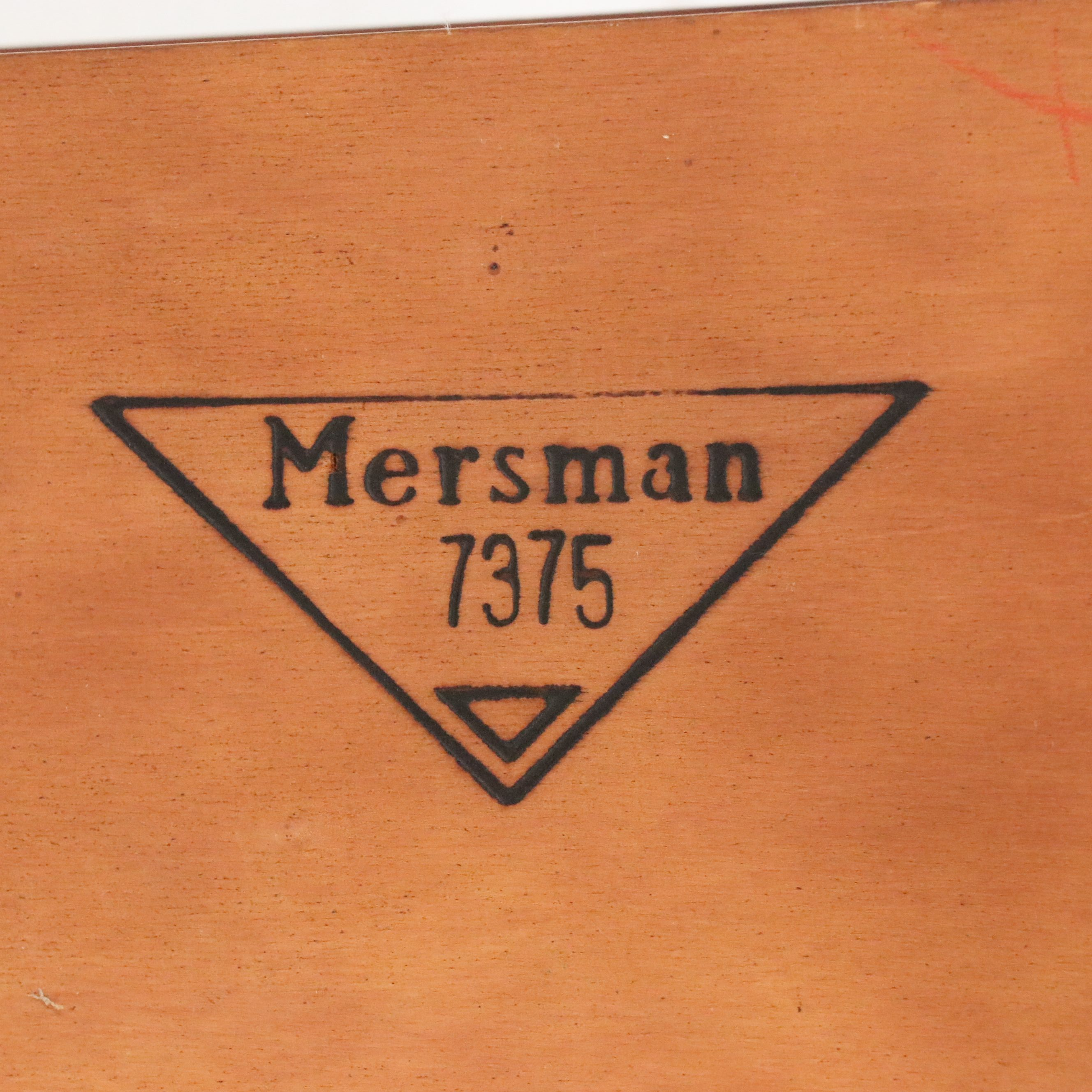 Mersman Federal Style Mahogany End Tables