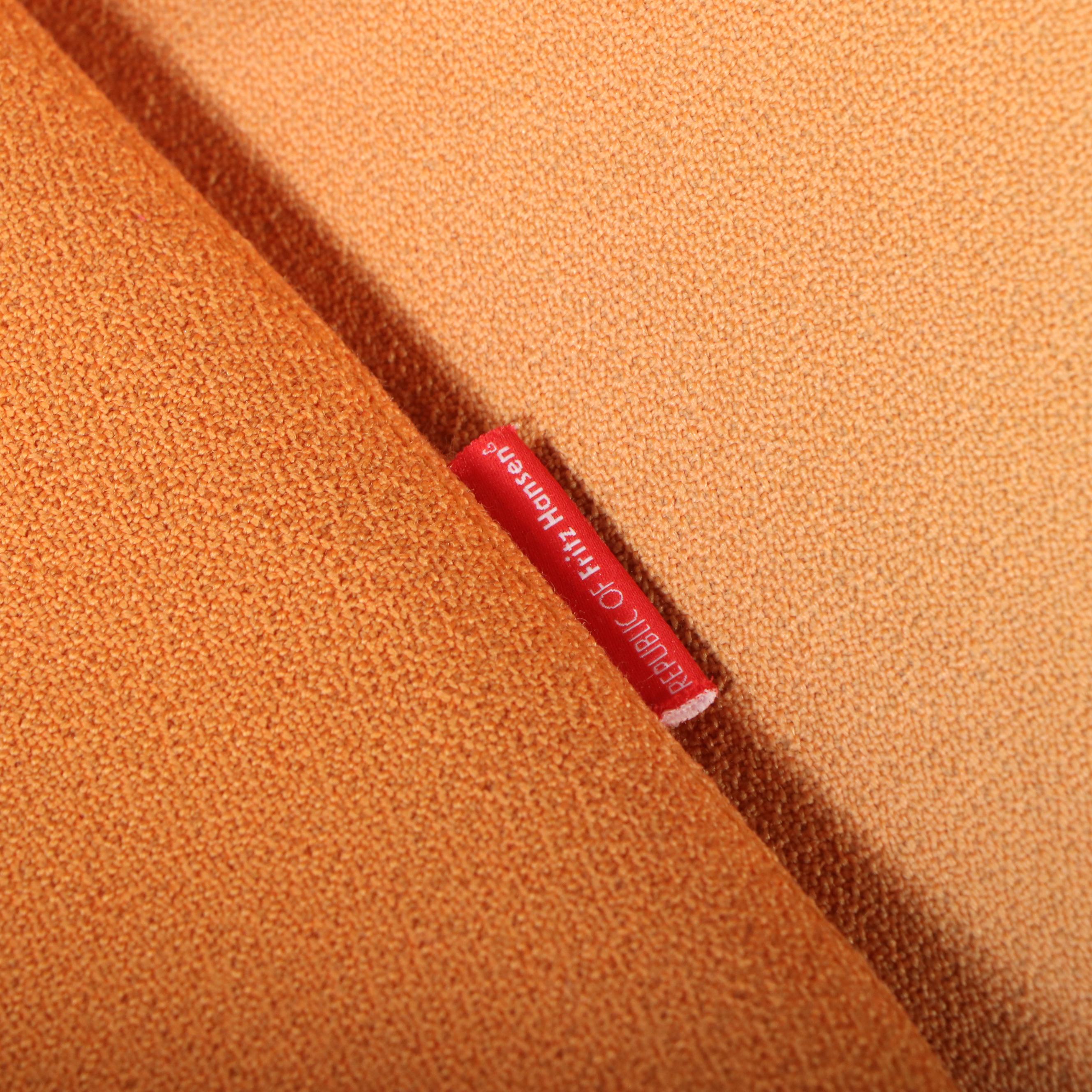 Fritz Hansen Mid Century Modern Orange Egg Chair