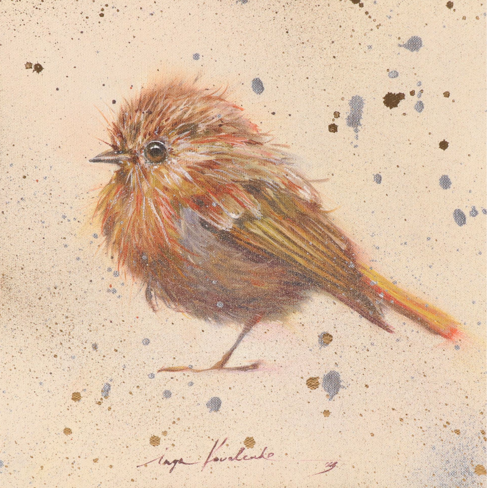 Inga Kovalenko Oil Painting of Bird, 2025