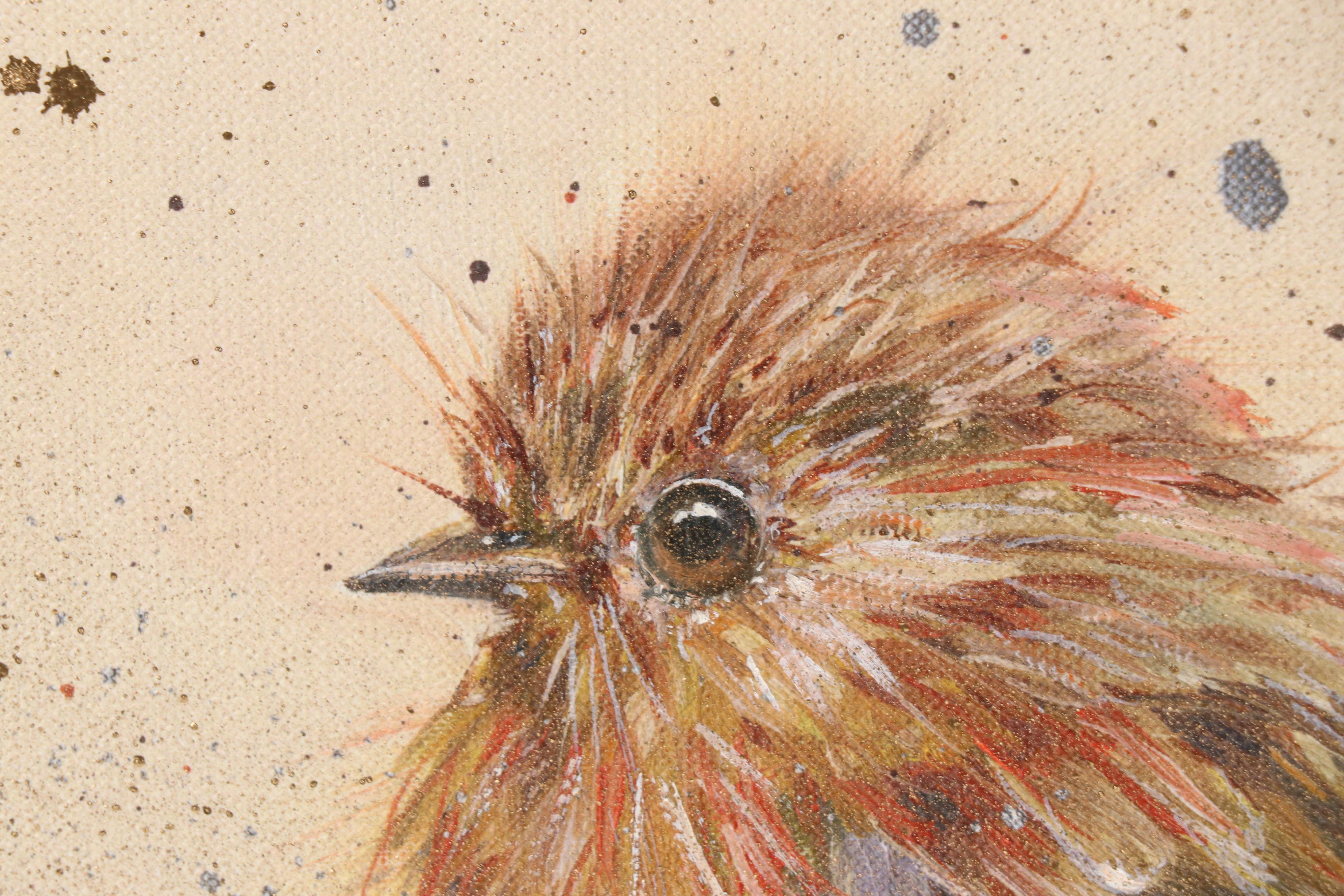 Inga Kovalenko Oil Painting of Bird, 2025