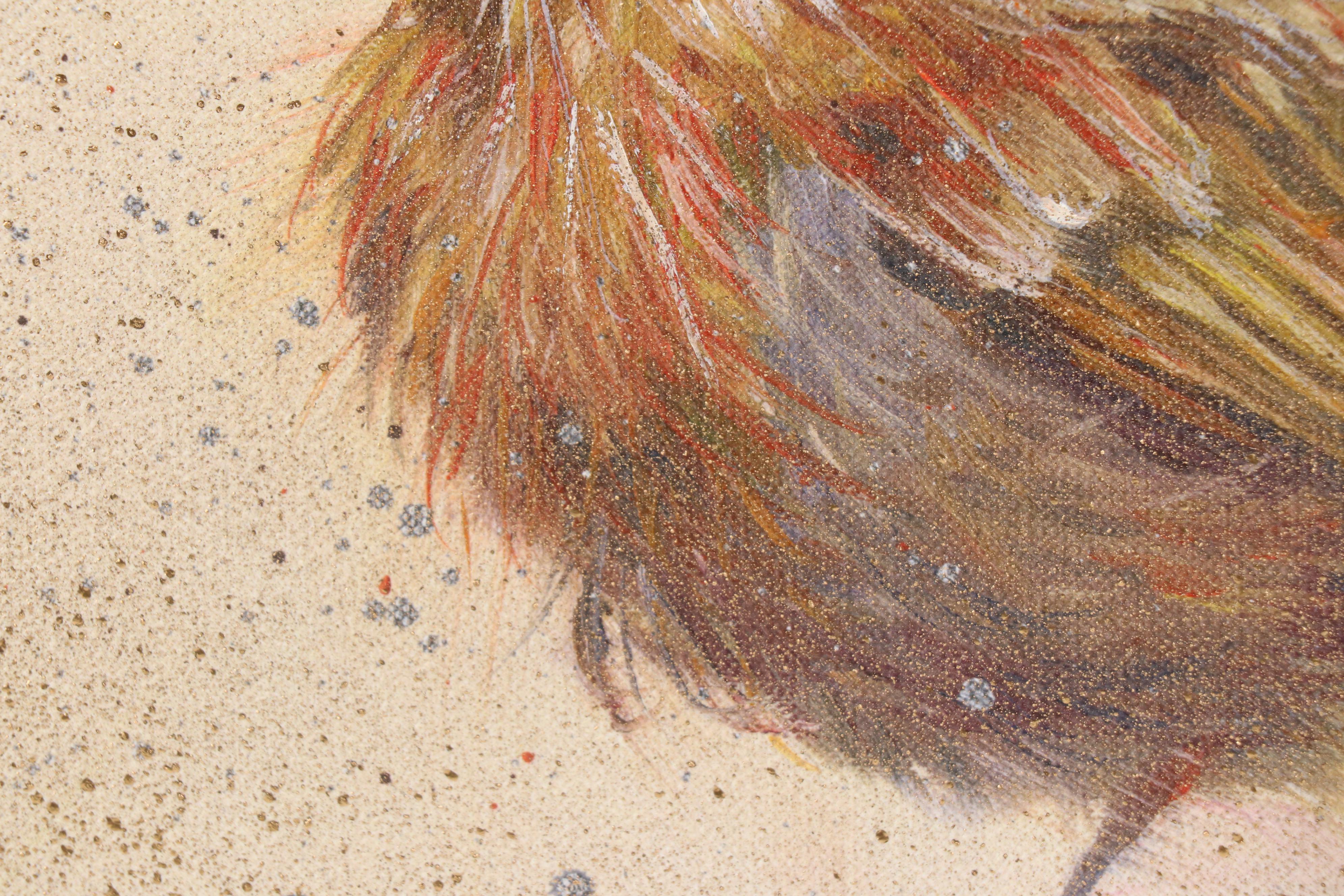 Inga Kovalenko Oil Painting of Bird, 2025