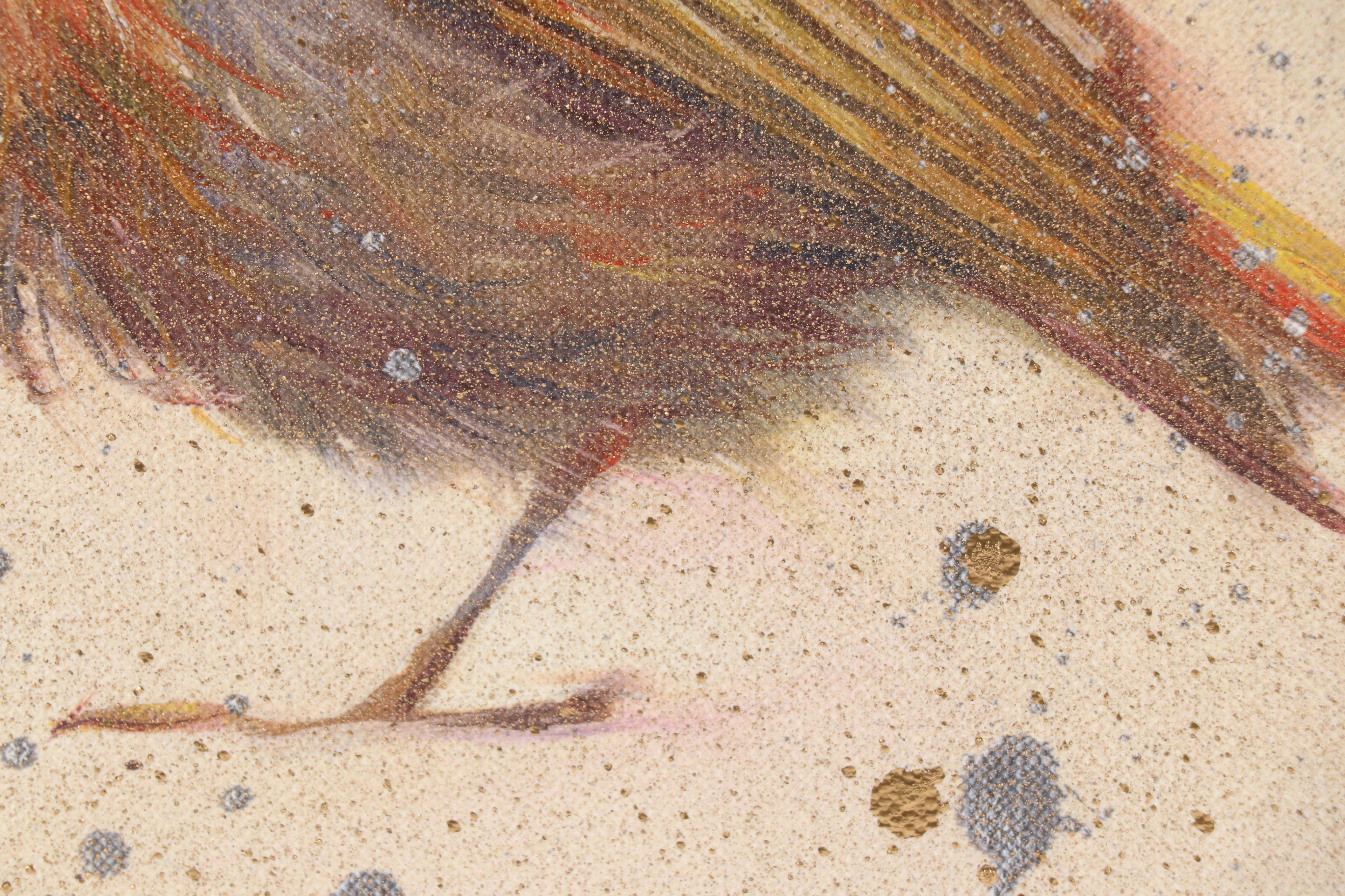 Inga Kovalenko Oil Painting of Bird, 2025