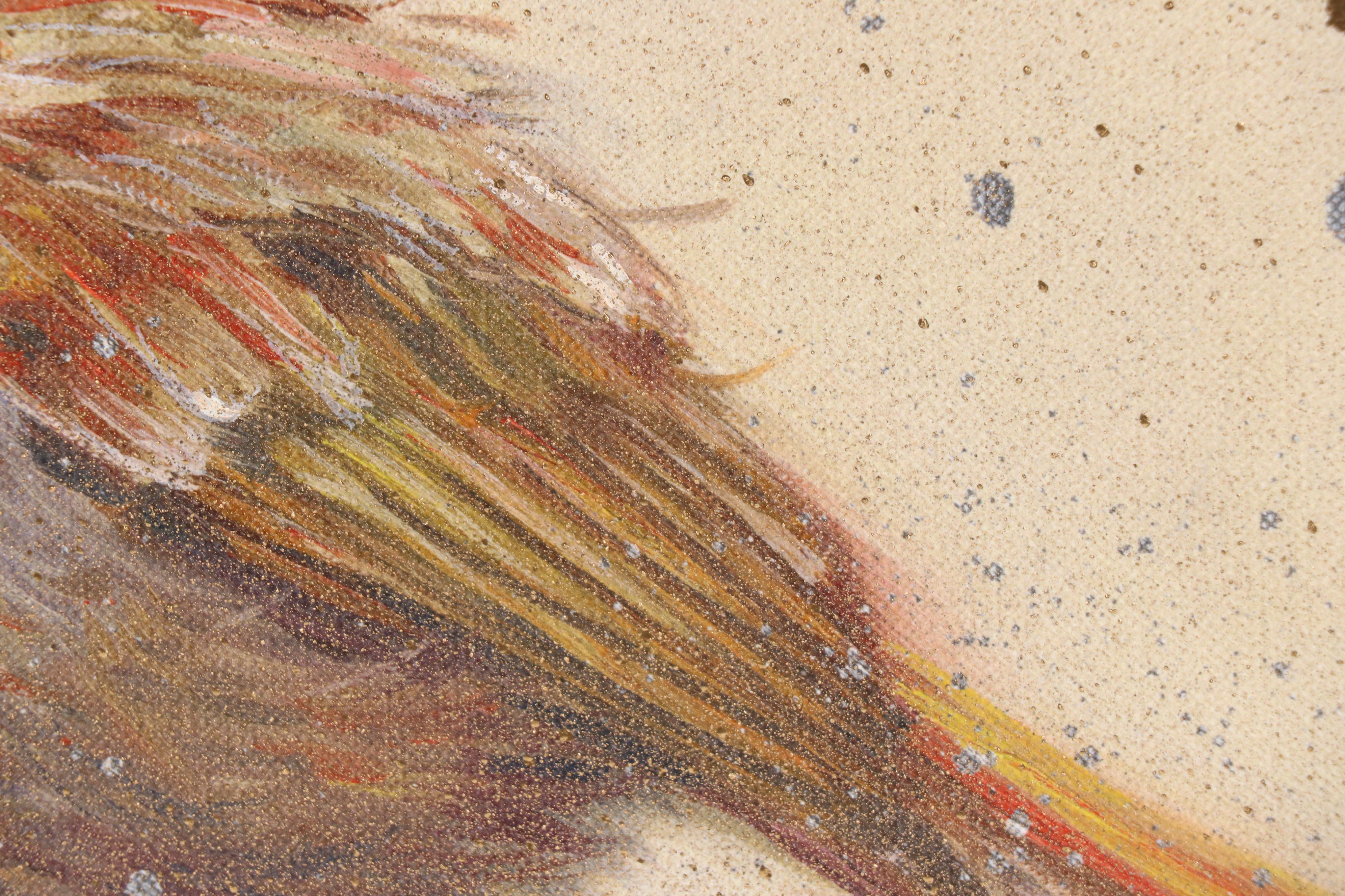 Inga Kovalenko Oil Painting of Bird, 2025