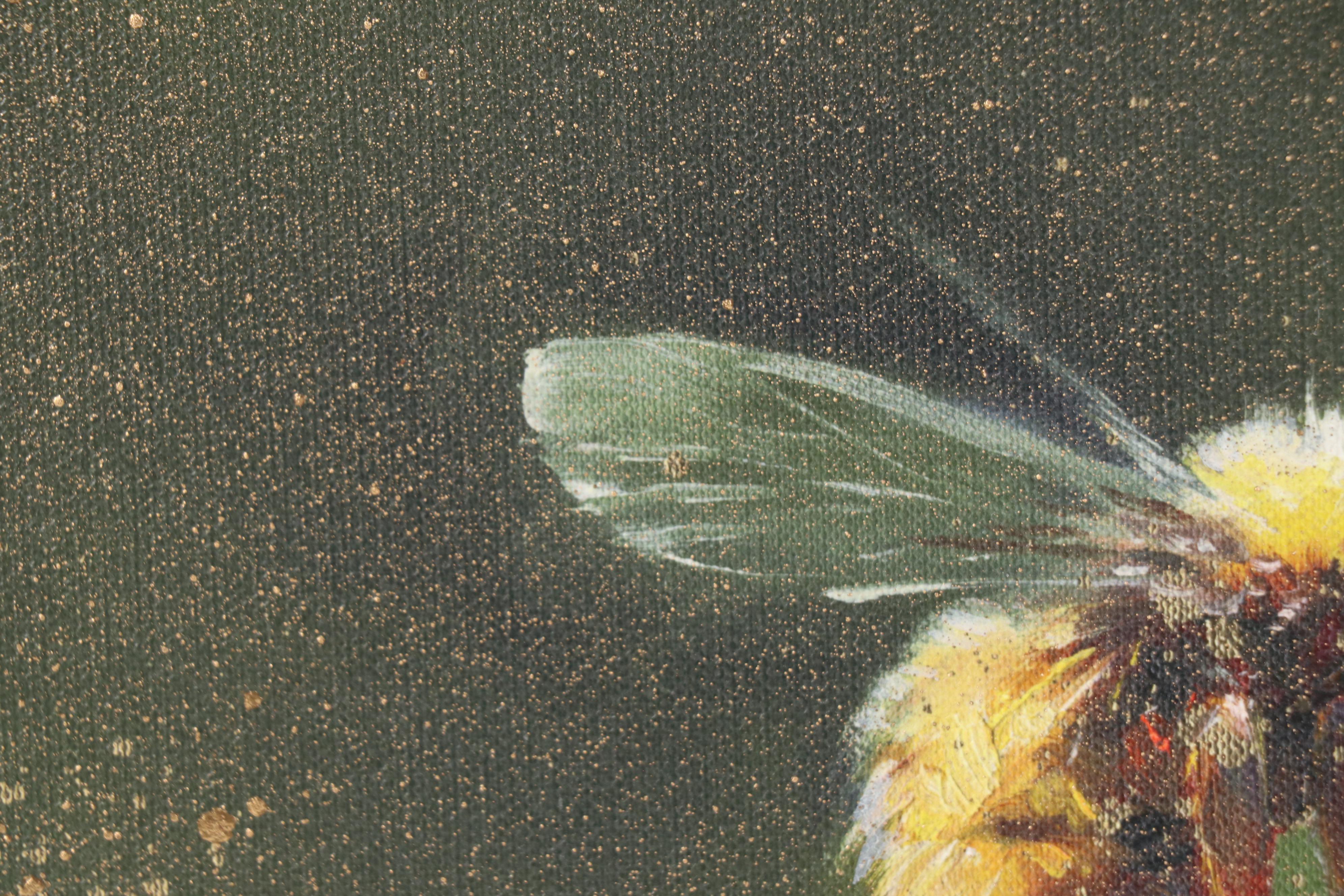 Inga Kovalenko Oil Painting of Bee, 2025