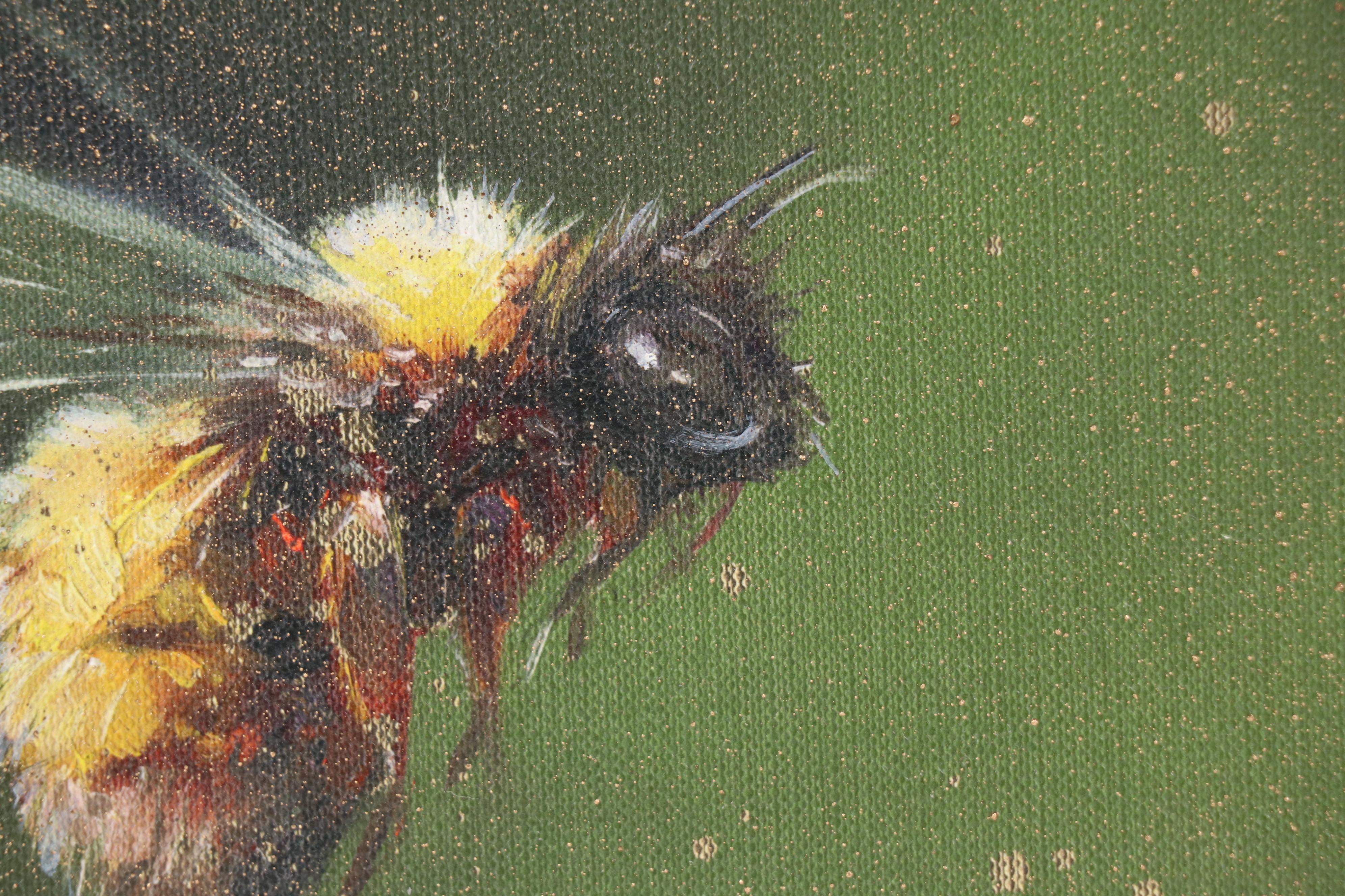 Inga Kovalenko Oil Painting of Bee, 2025