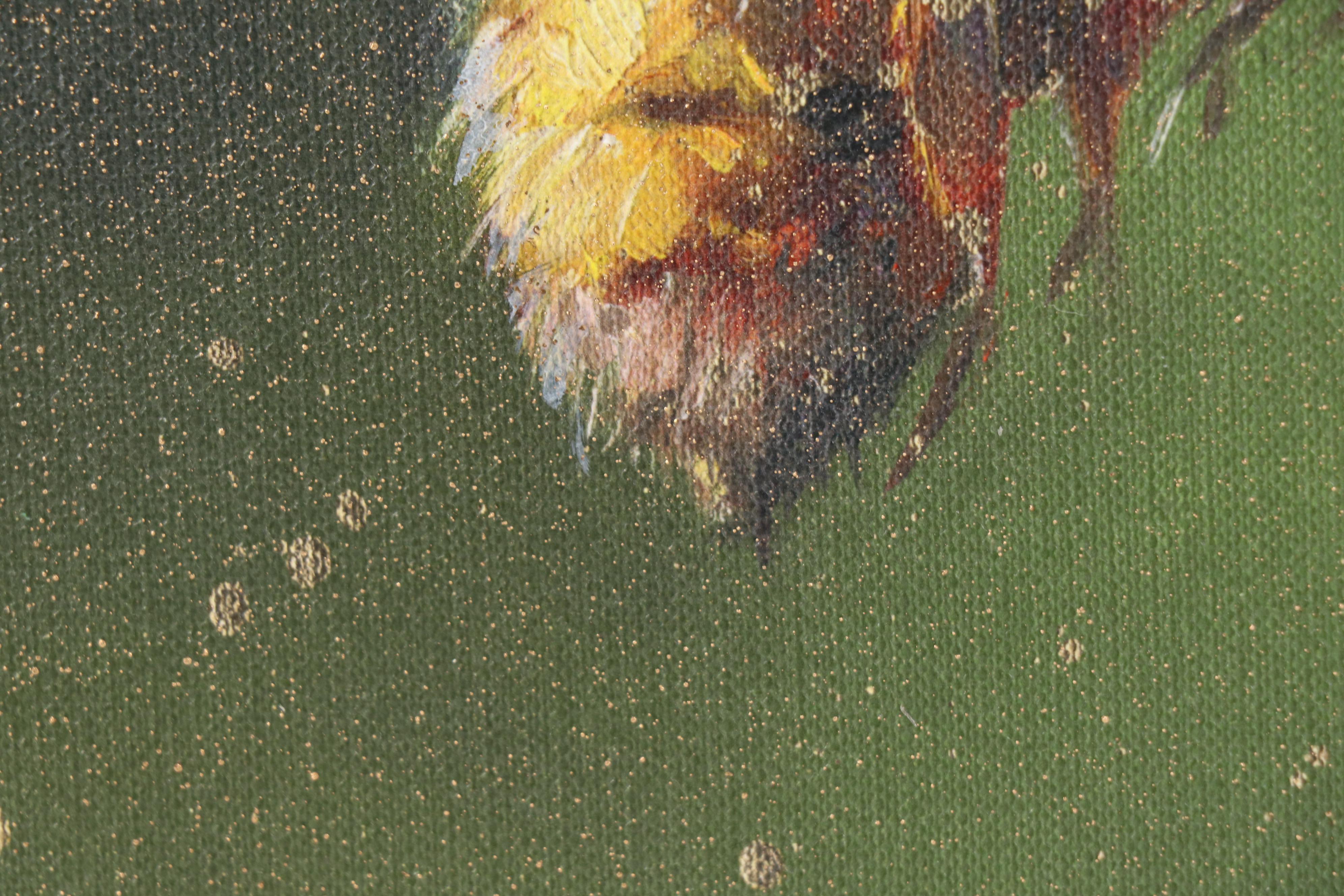 Inga Kovalenko Oil Painting of Bee, 2025