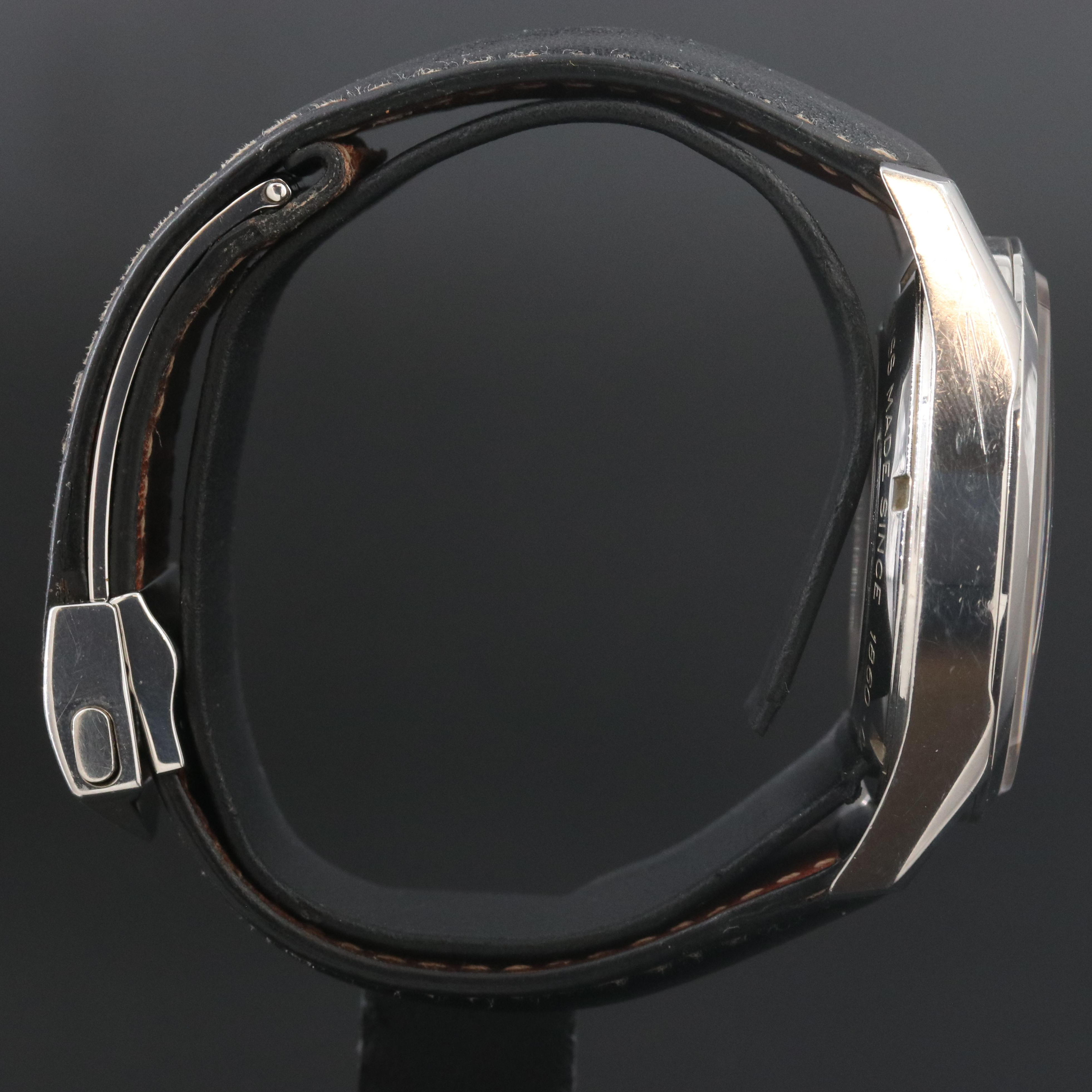 TAG Heuer Carrera Black 39mm Steel Automatic Watch WV211B-0