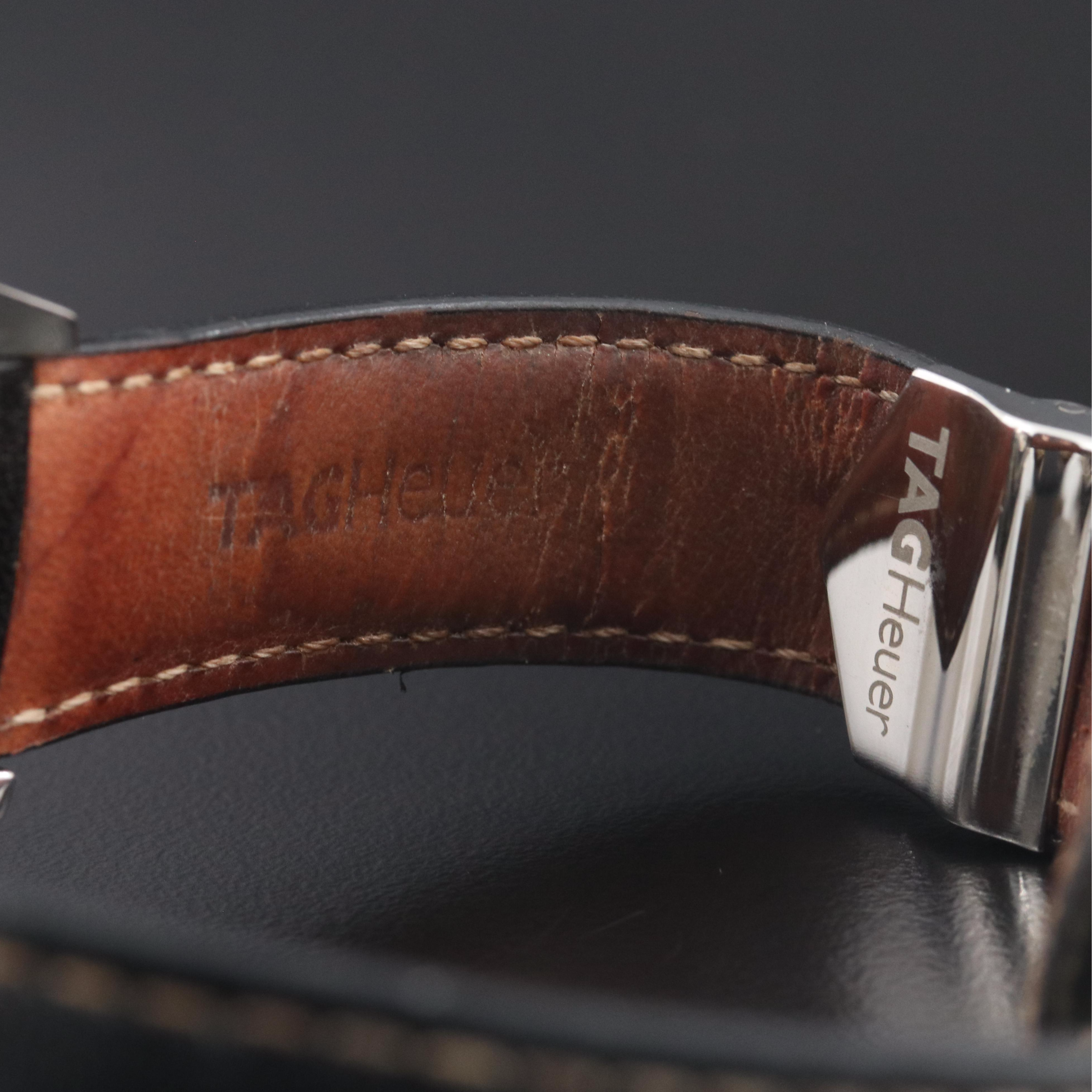 TAG Heuer Carrera Black 39mm Steel Automatic Watch WV211B-0