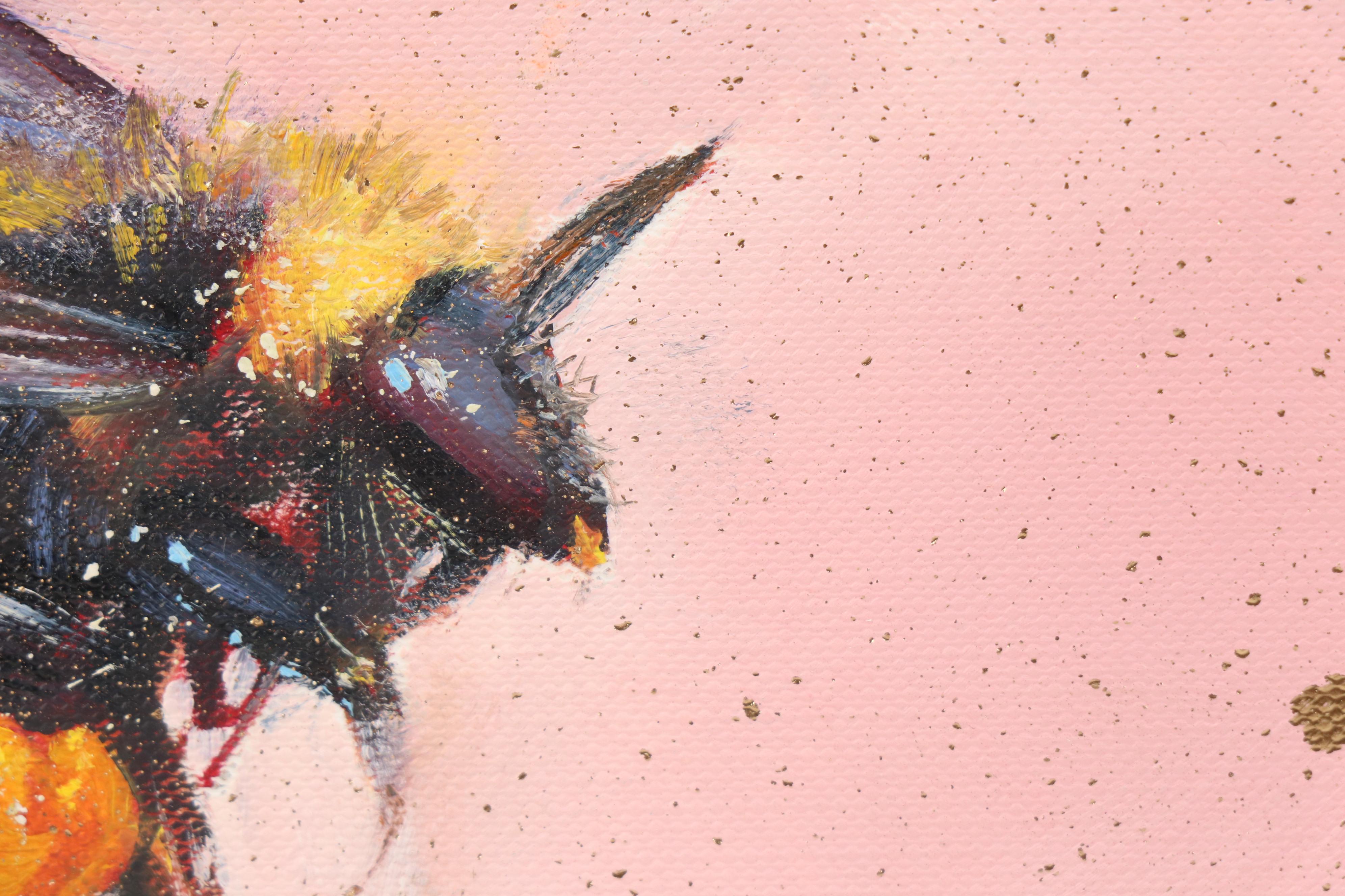 Inga Kovalenko Oil Painting of Bee, 2025