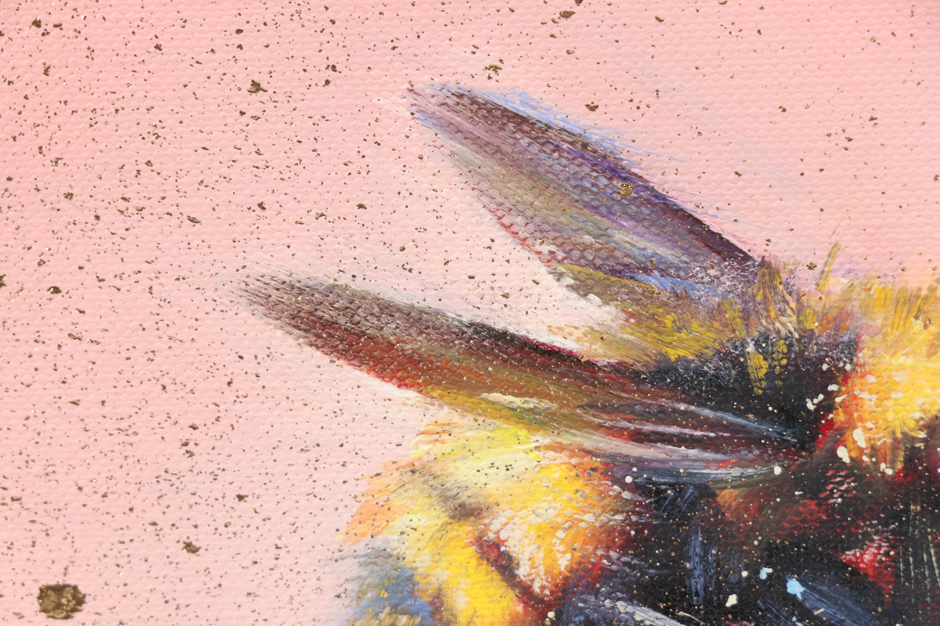 Inga Kovalenko Oil Painting of Bee, 2025