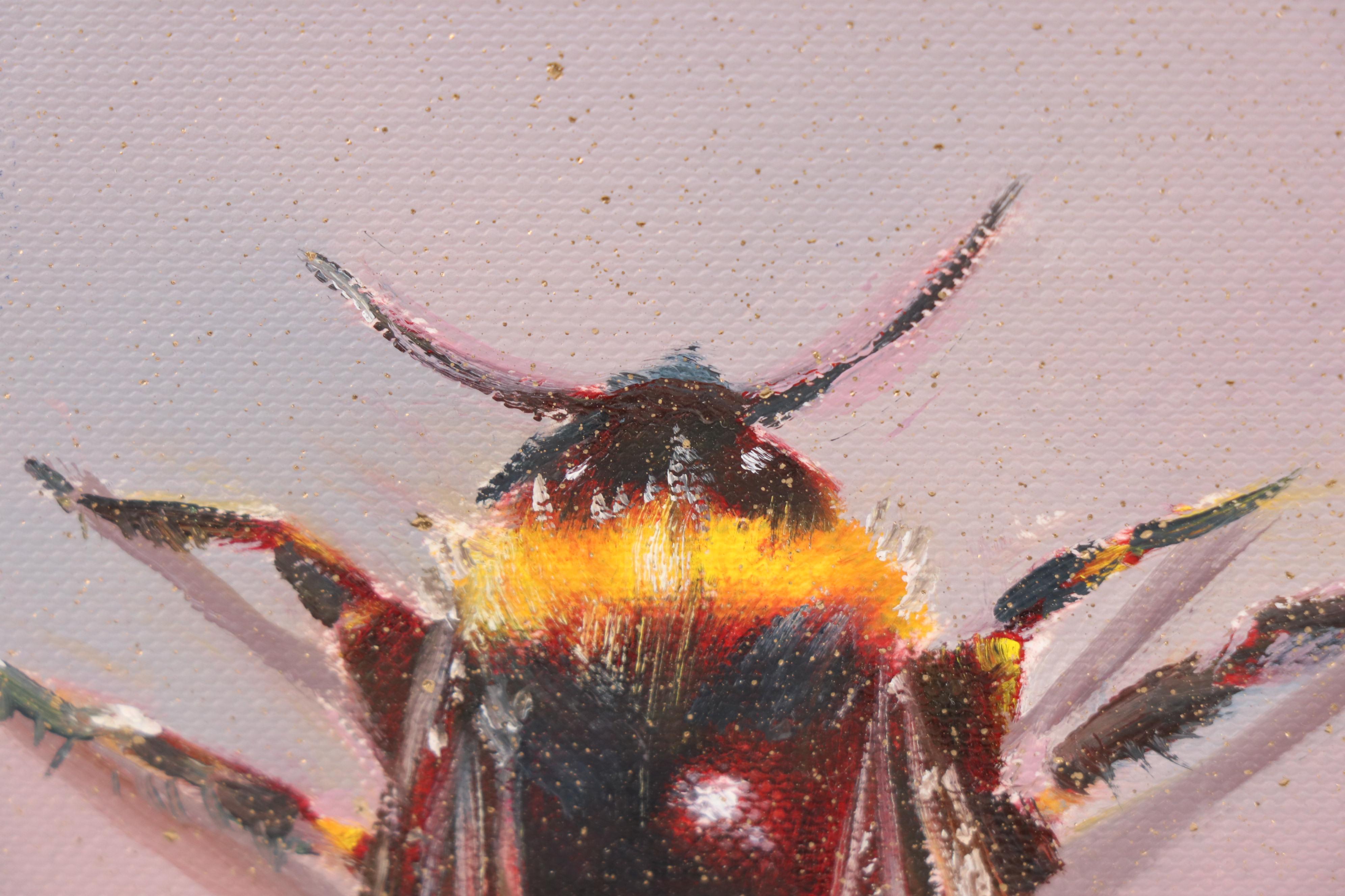 Inga Kovalenko Oil Painting of Bee, 2025