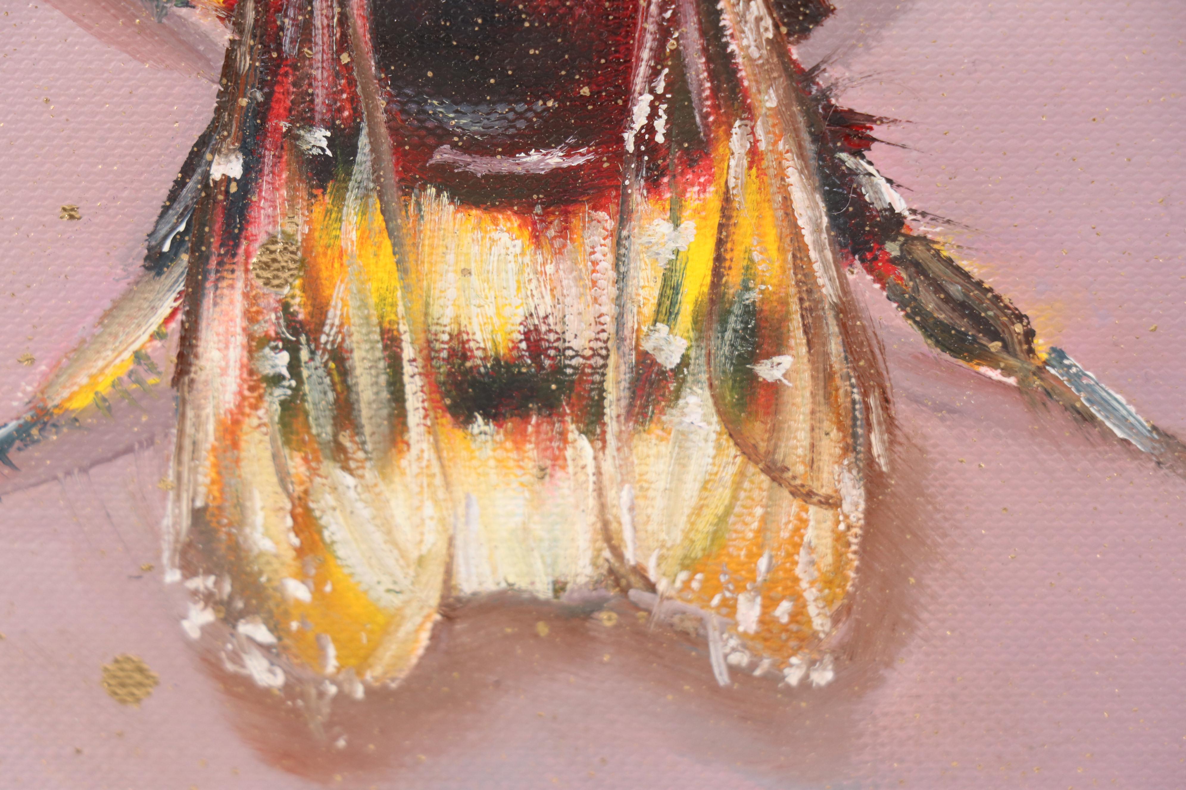 Inga Kovalenko Oil Painting of Bee, 2025