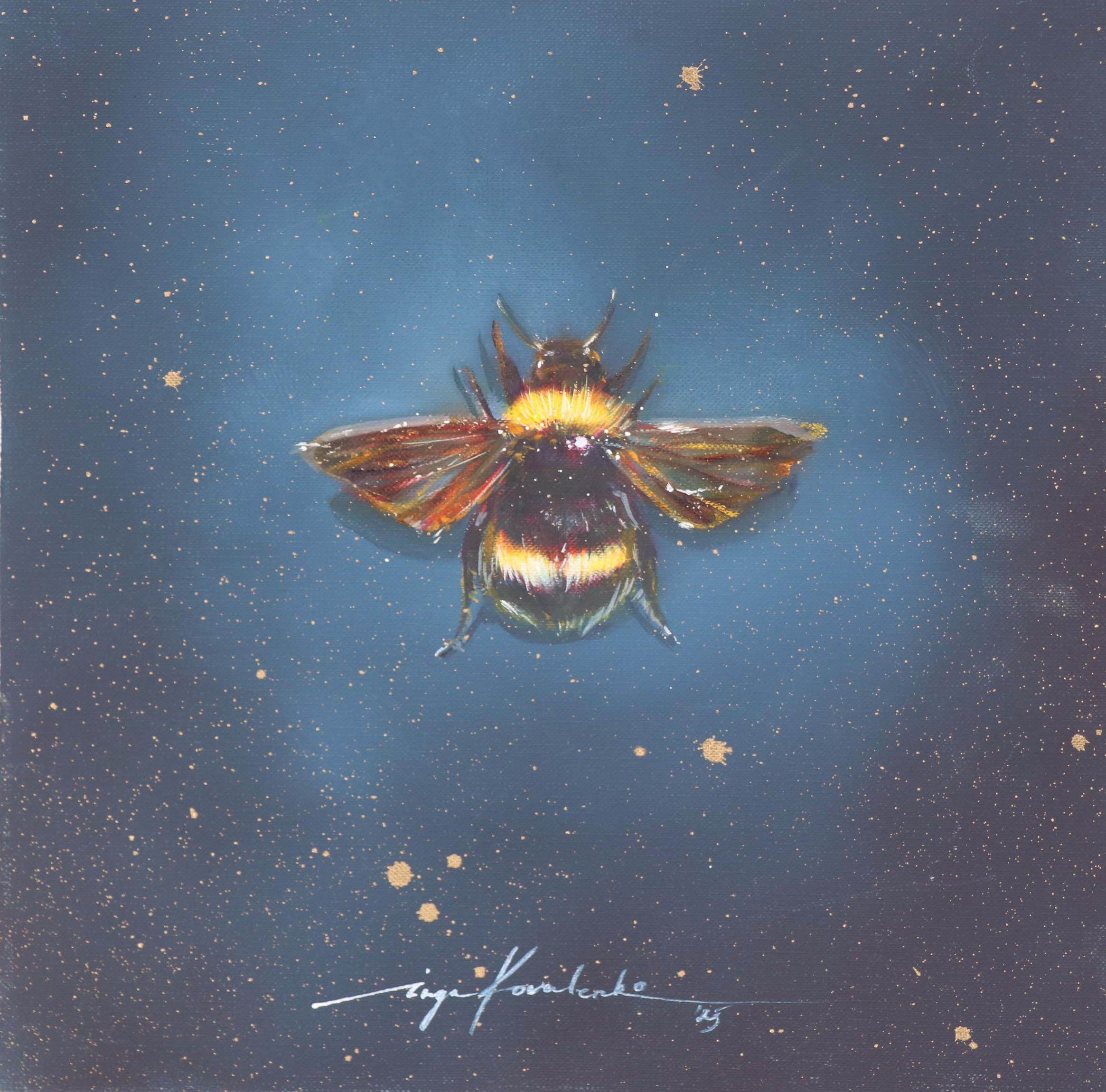 Inga Kovalenko Oil Painting of Bee, 2025