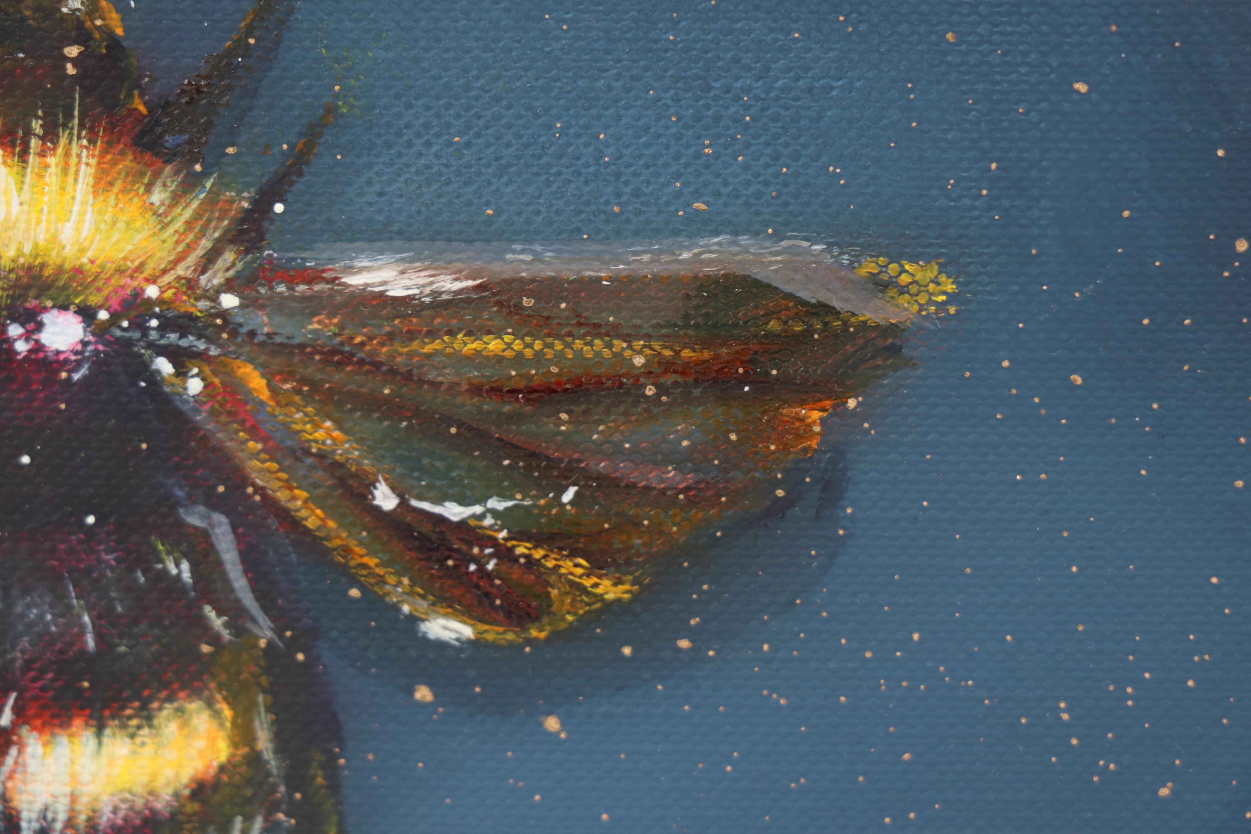 Inga Kovalenko Oil Painting of Bee, 2025