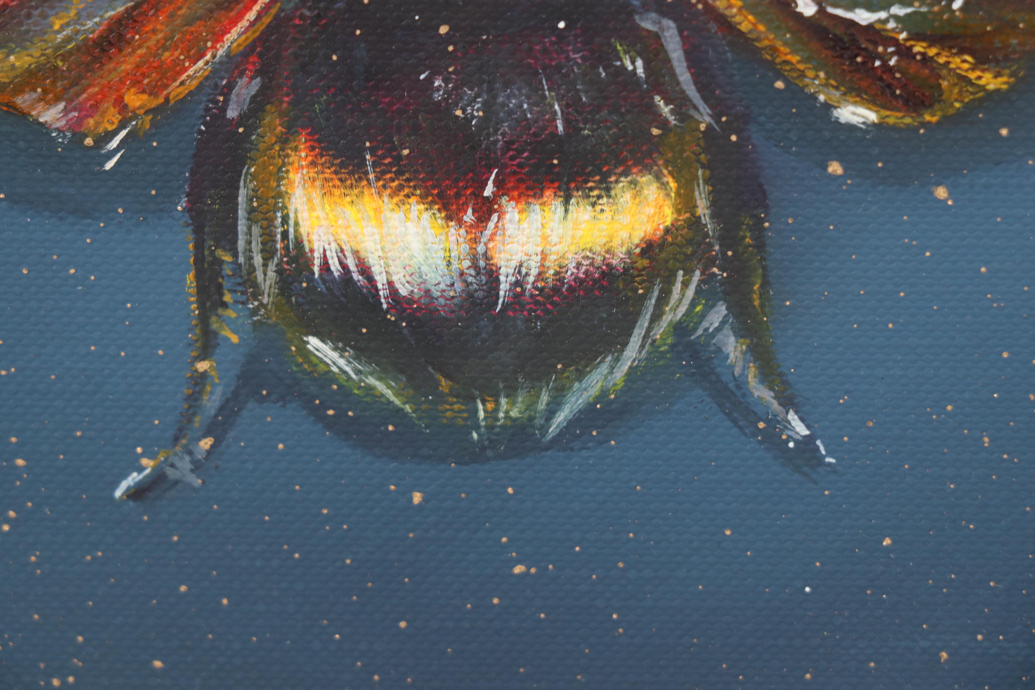 Inga Kovalenko Oil Painting of Bee, 2025