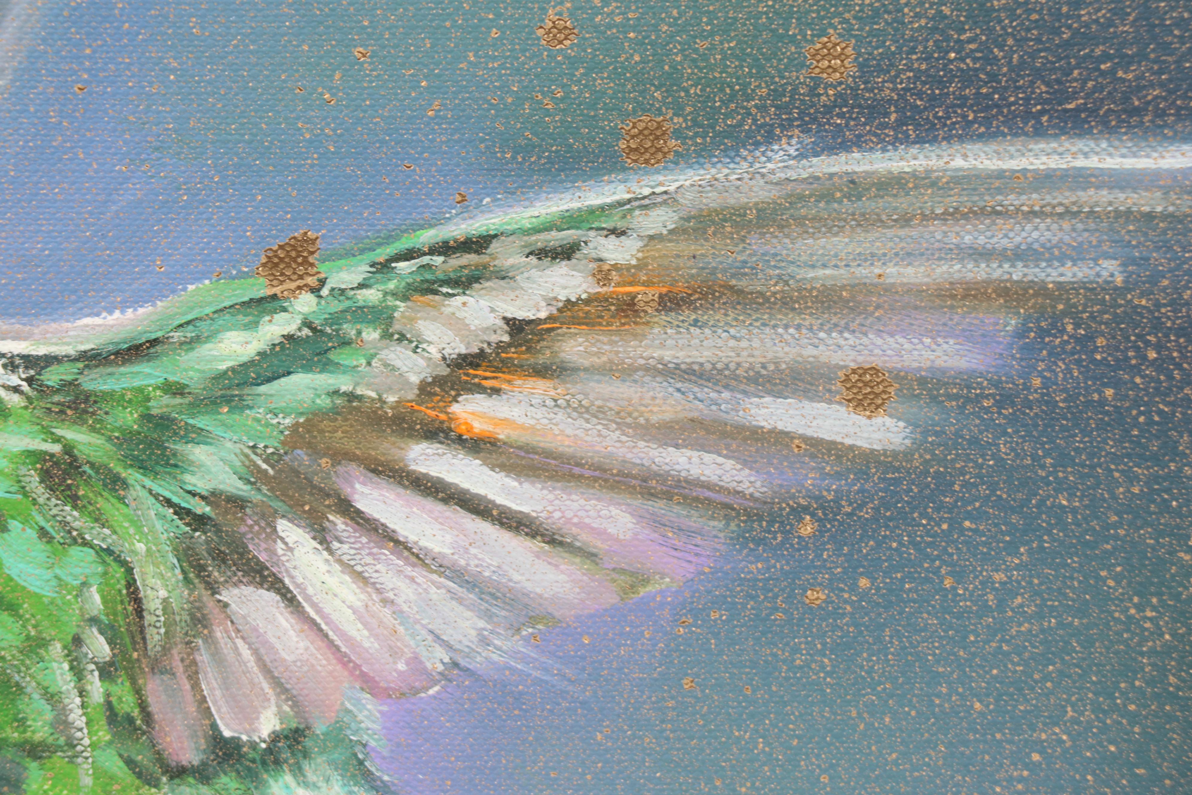 Inga Kovalenko Oil Painting of Hummingbird, 2025