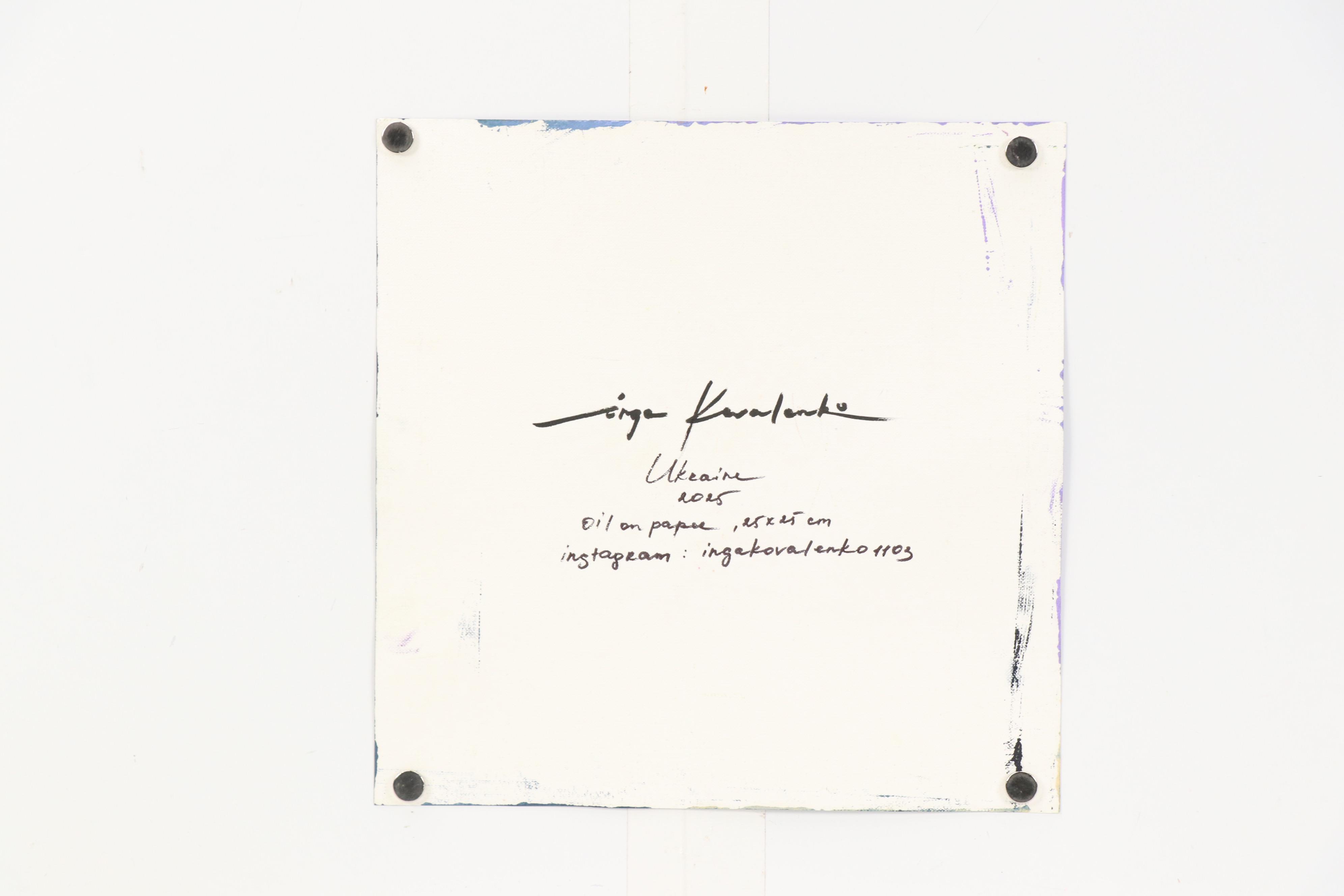 Inga Kovalenko Oil Painting of Hummingbird, 2025