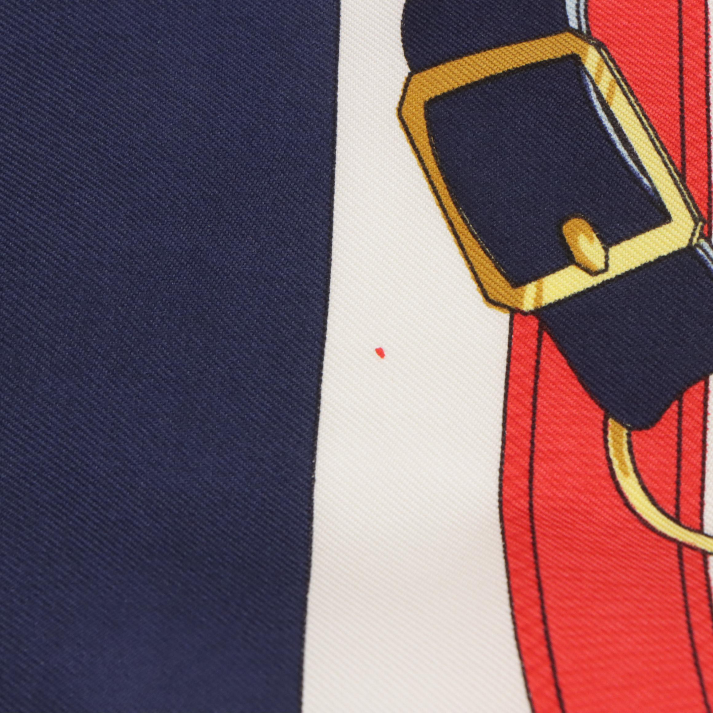 Hermès "Éperon d'Or" Scarf 90 in Silk Twill