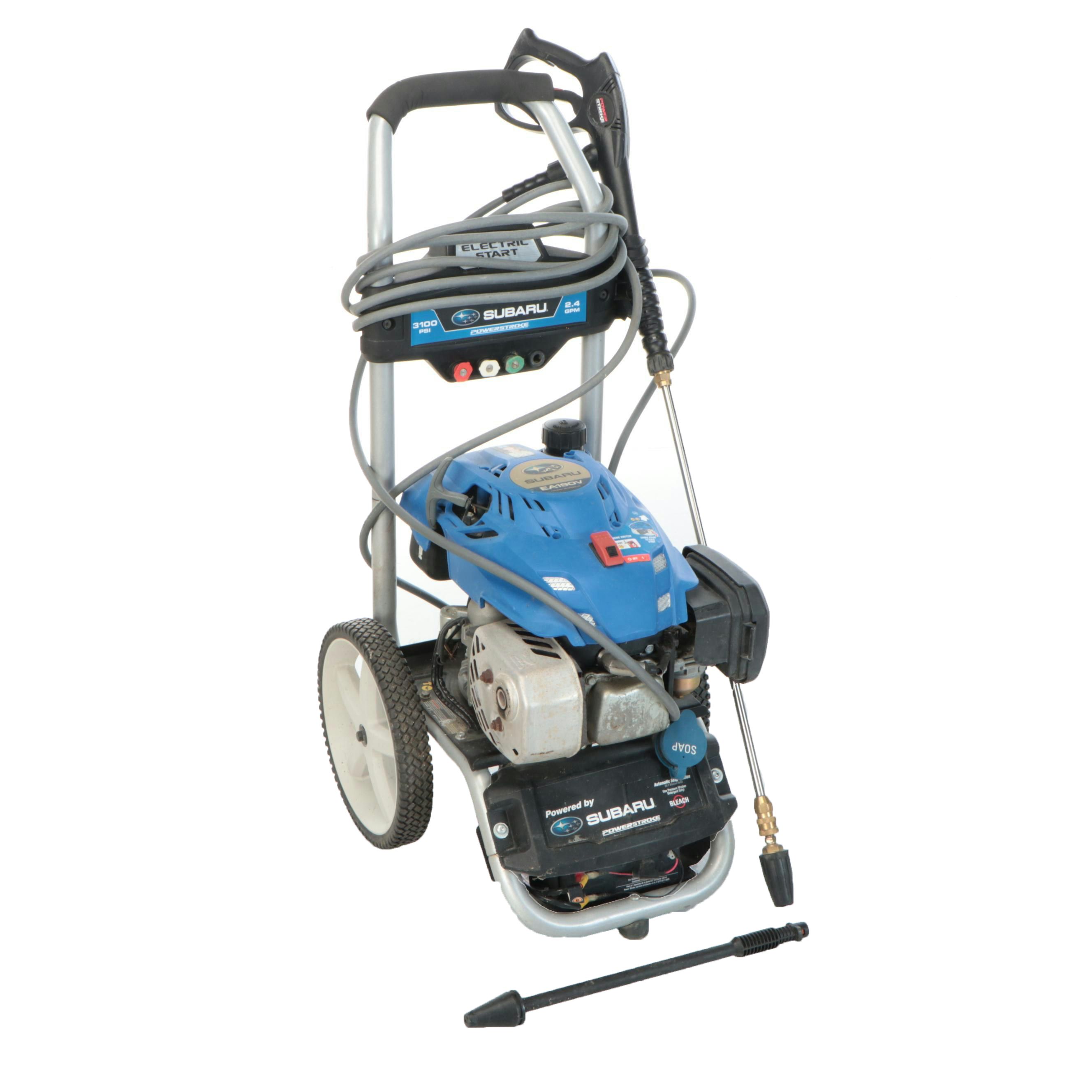 Subaru Power Stroke EA190V Gas-Powered Pressure Washer with Hose