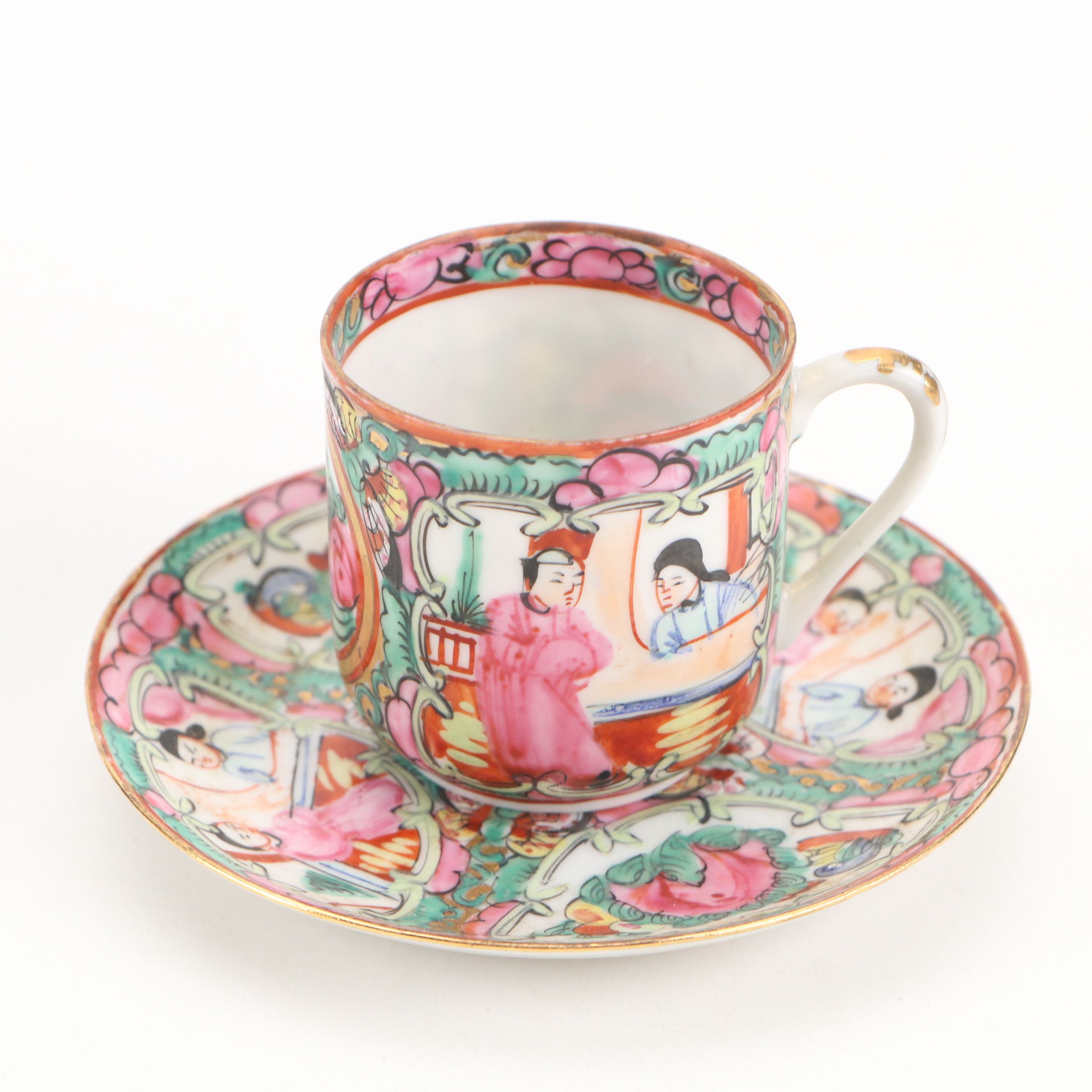 Rose Quartz Cat Figurine, Soapstone Chop Seal, and Other Collectibles