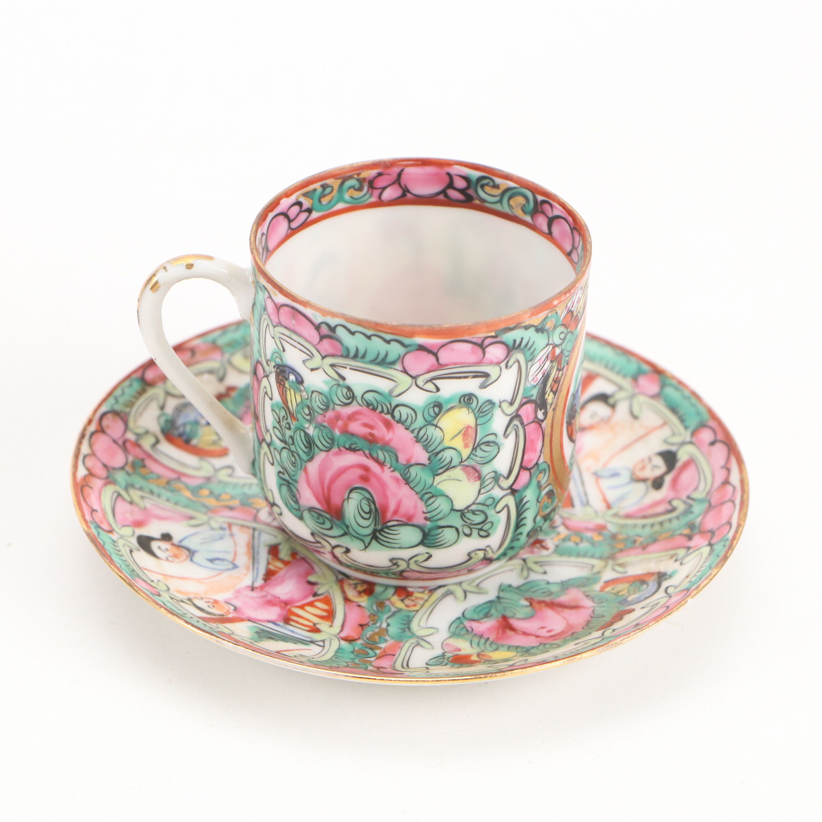 Rose Quartz Cat Figurine, Soapstone Chop Seal, and Other Collectibles