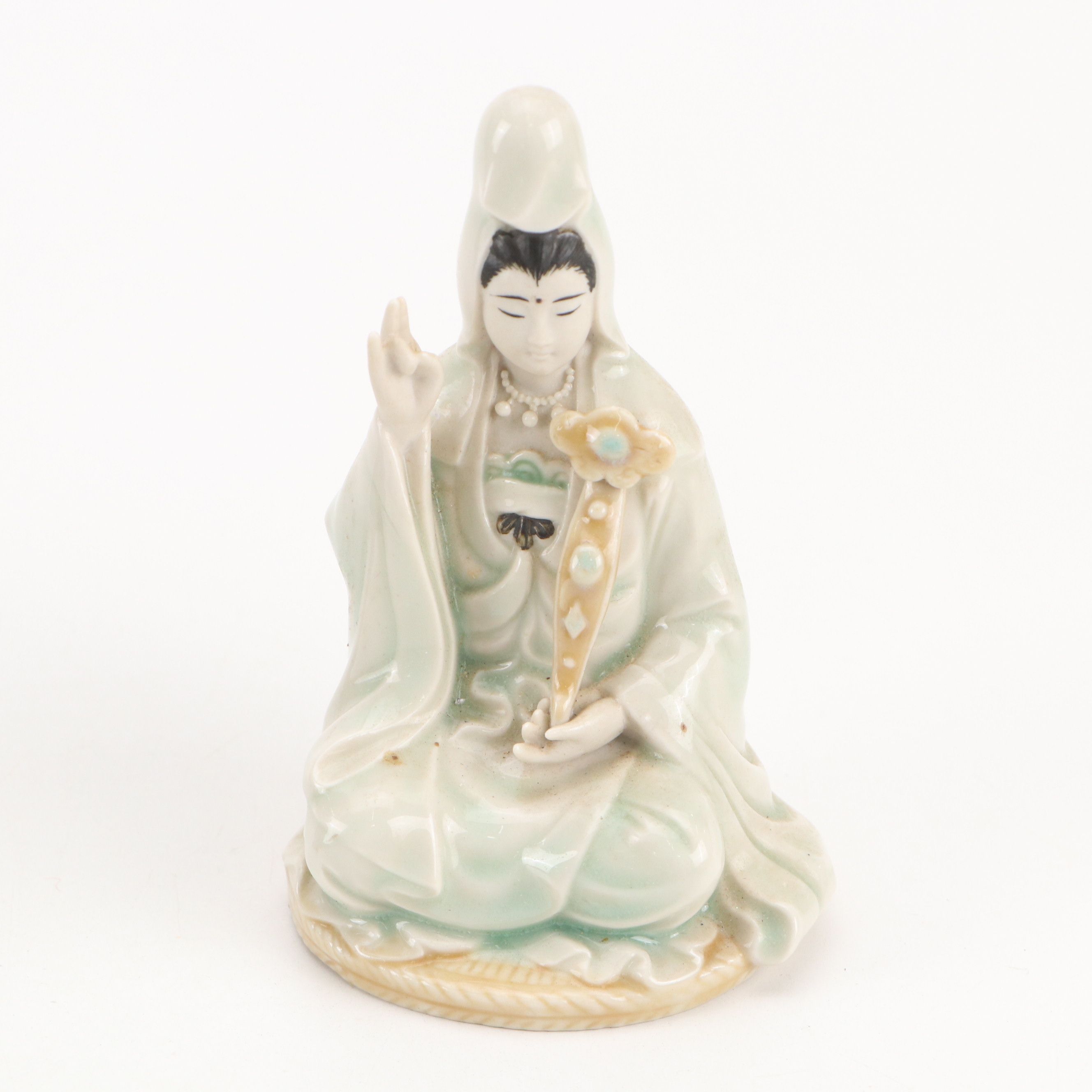 Rose Quartz Cat Figurine, Soapstone Chop Seal, and Other Collectibles