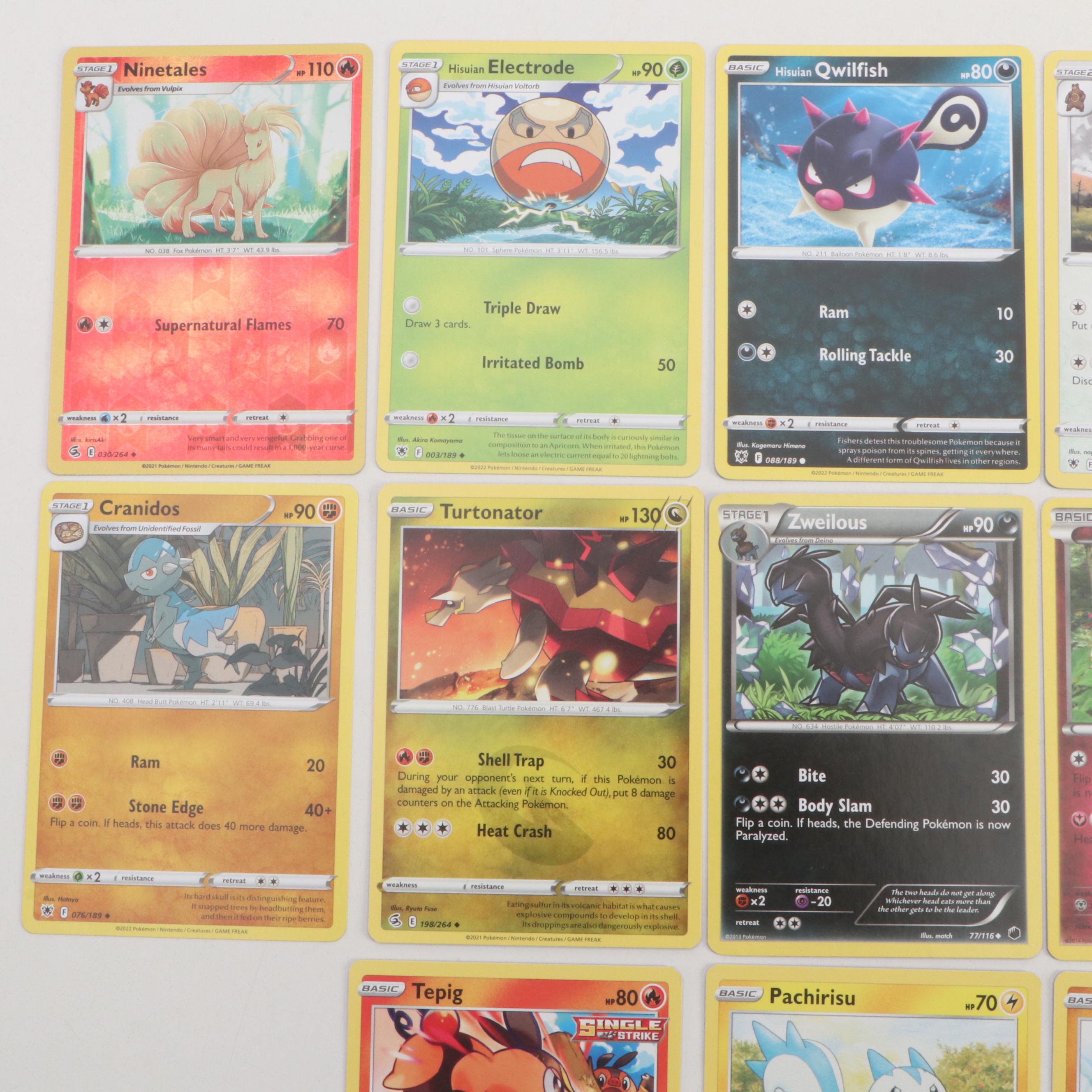 Pokémon Card Collection Featuring Reverse Holo Ninetails and More, 2010s-2020s