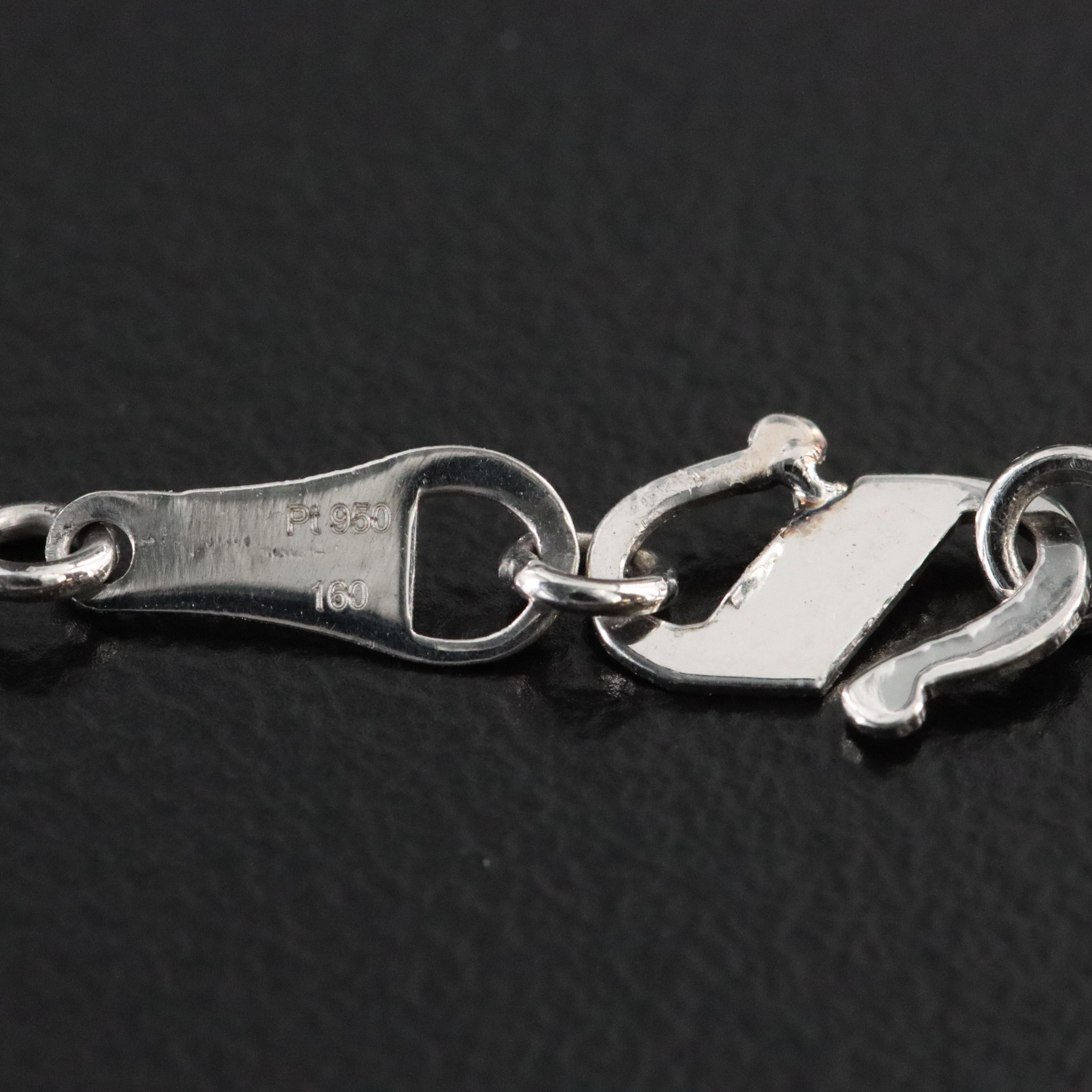 Platinum 4.93 CT Lab Grown Diamond Solitaire Necklace with IGI Report