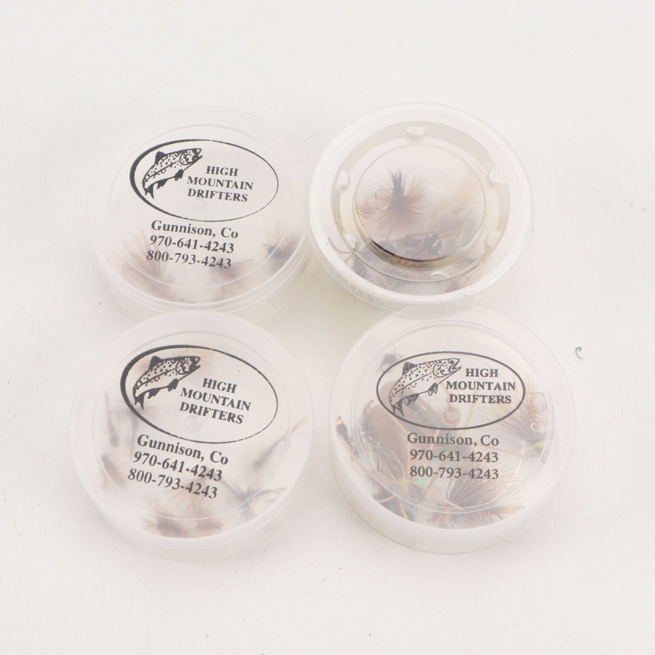 High Mountain Drifters and Other Fly Fishing Lures with Reels and Line