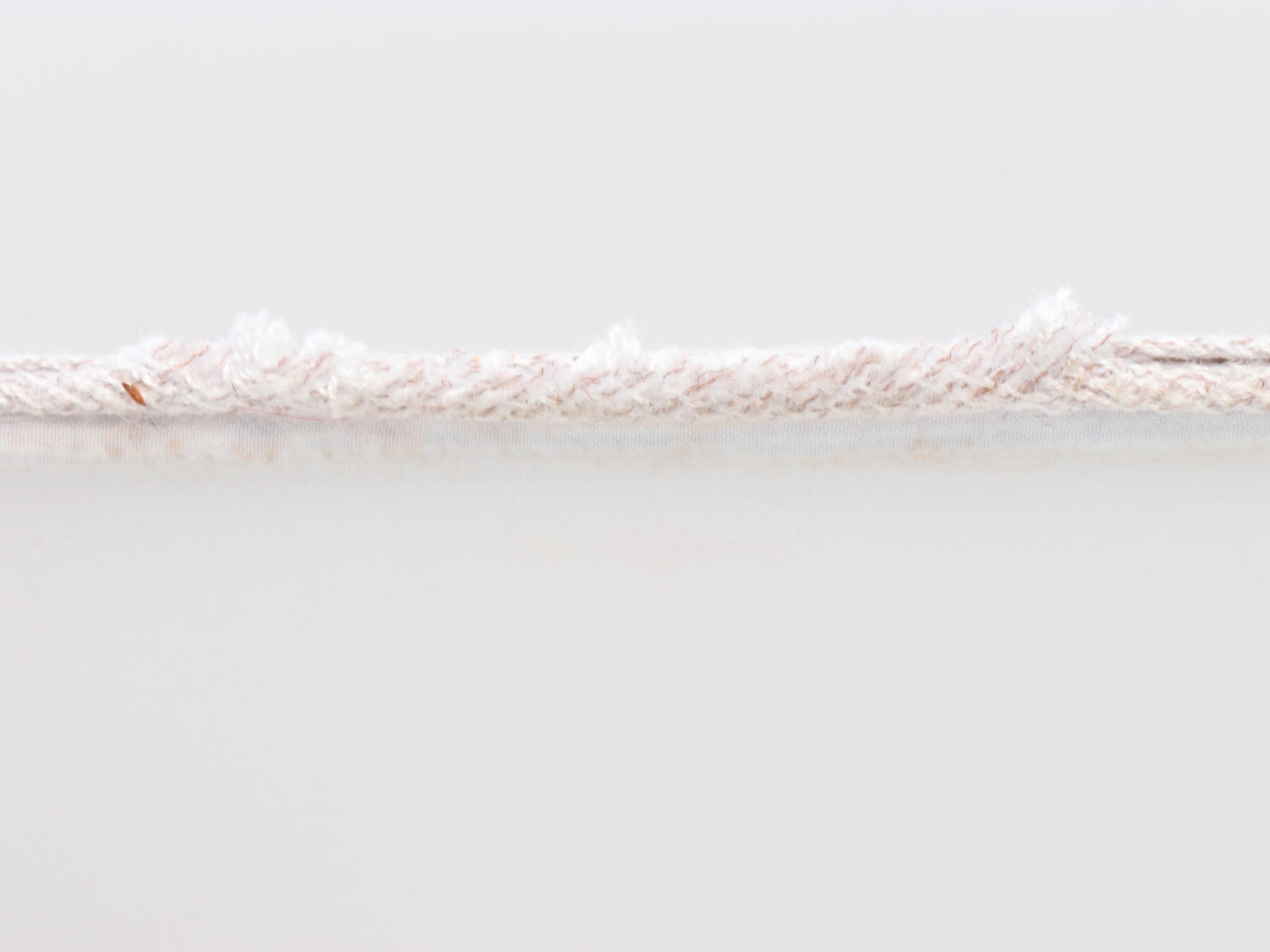 Creswell Ltd. Patinated Metal Bent Pipe Table Lamp with Square Cotton Shade